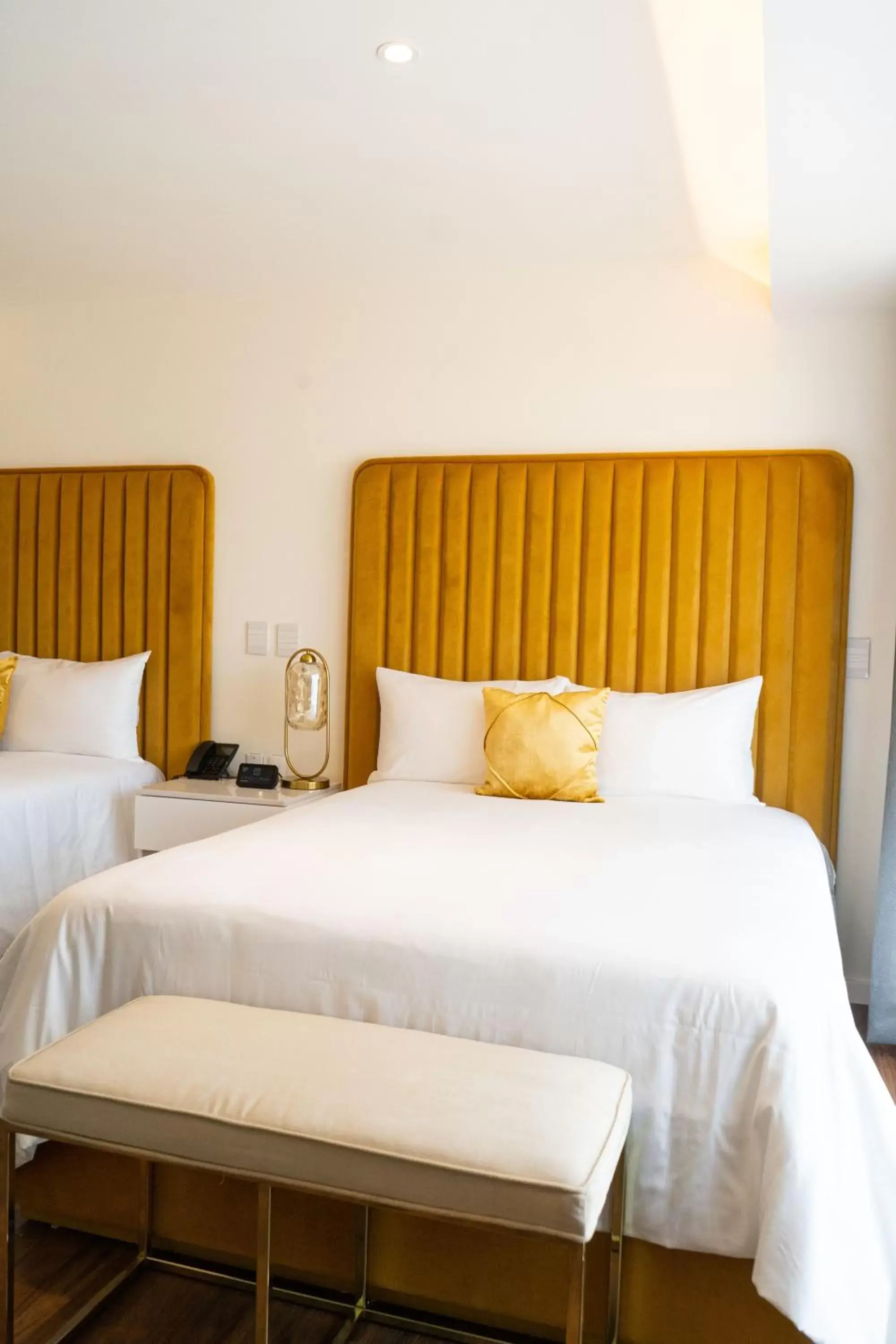 Bed in Casa Cuarzo Hotel Boutique