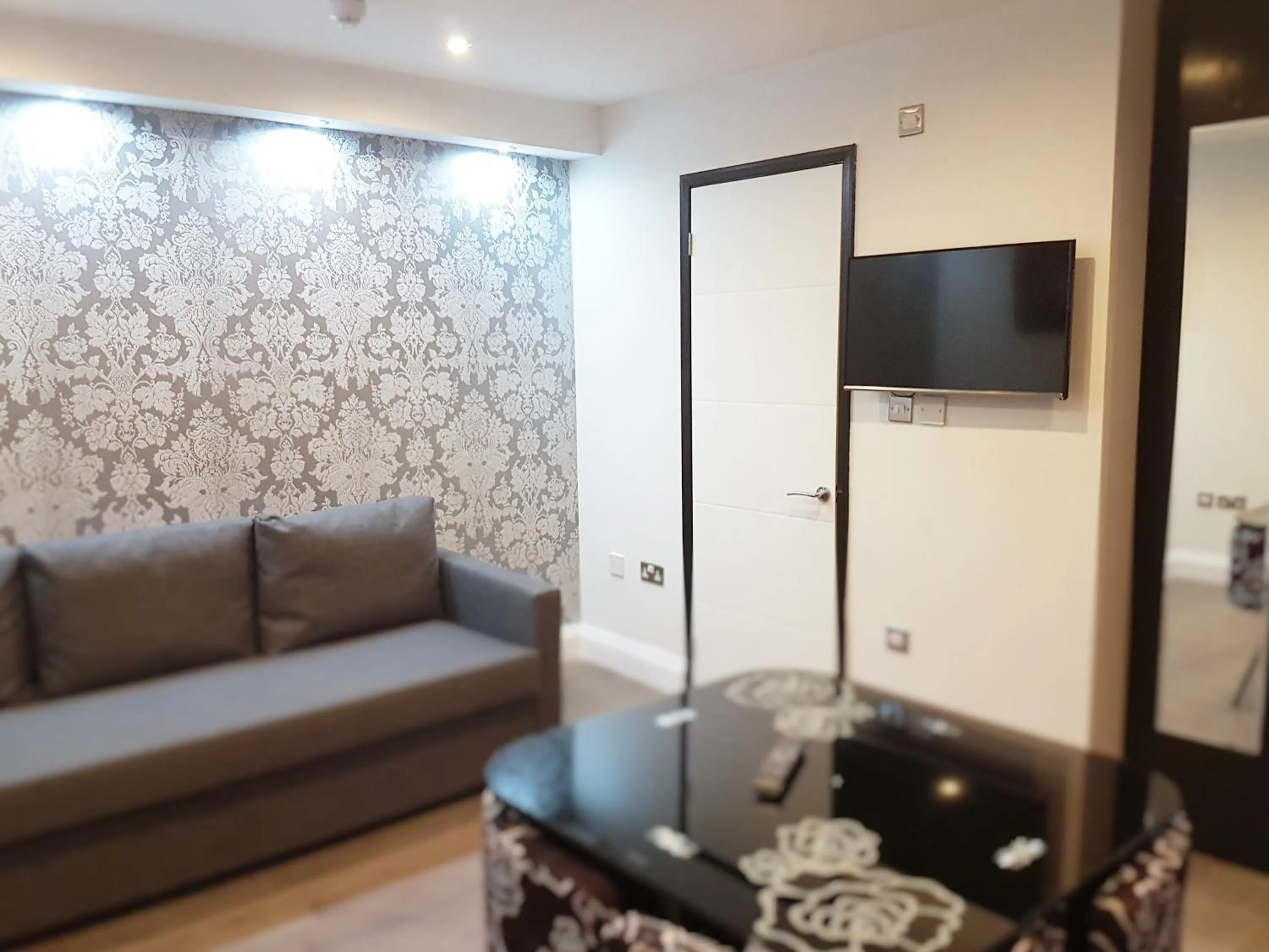 Living room in Imperial Court Suites