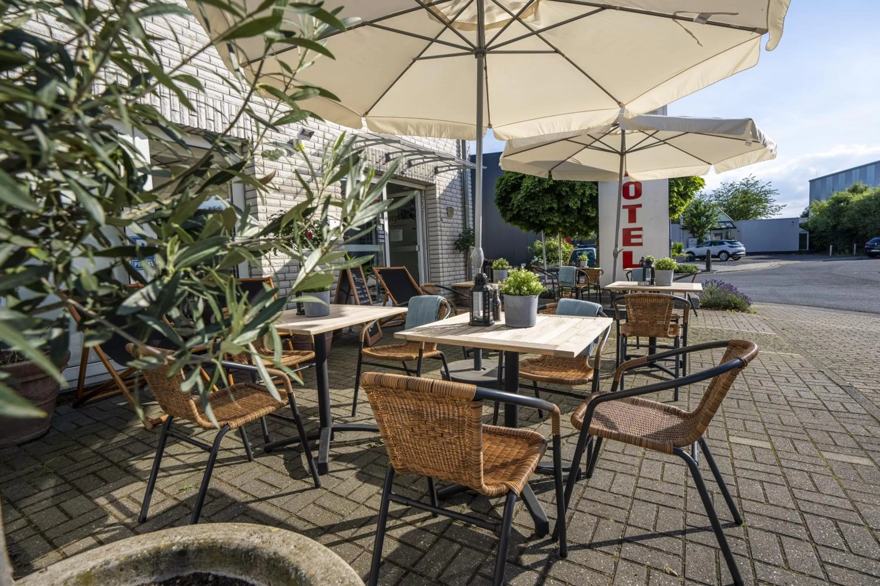 Property building in Hotel Bergheim