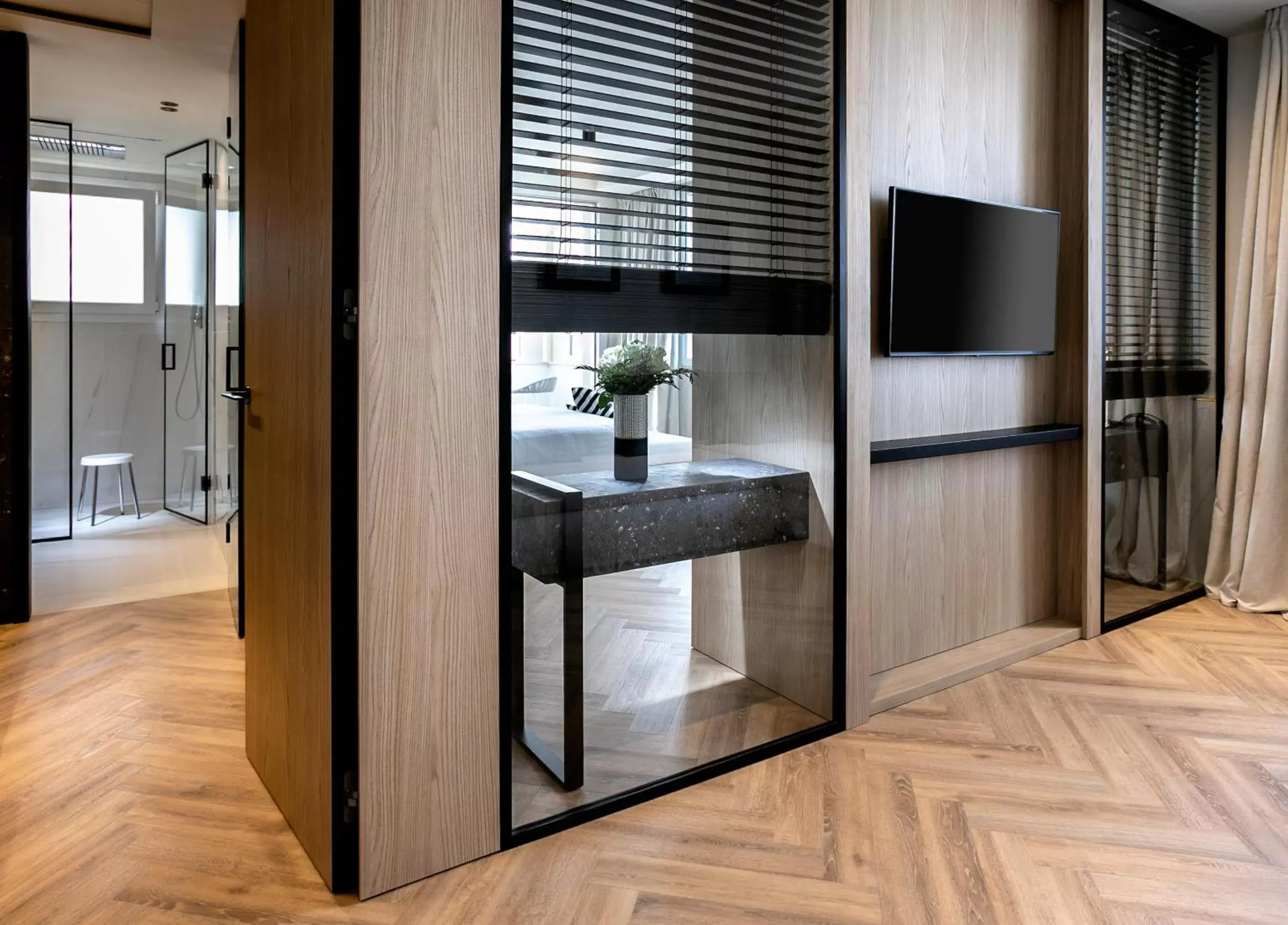 Living room, TV/Entertainment Center in Hotel Ambasciatori