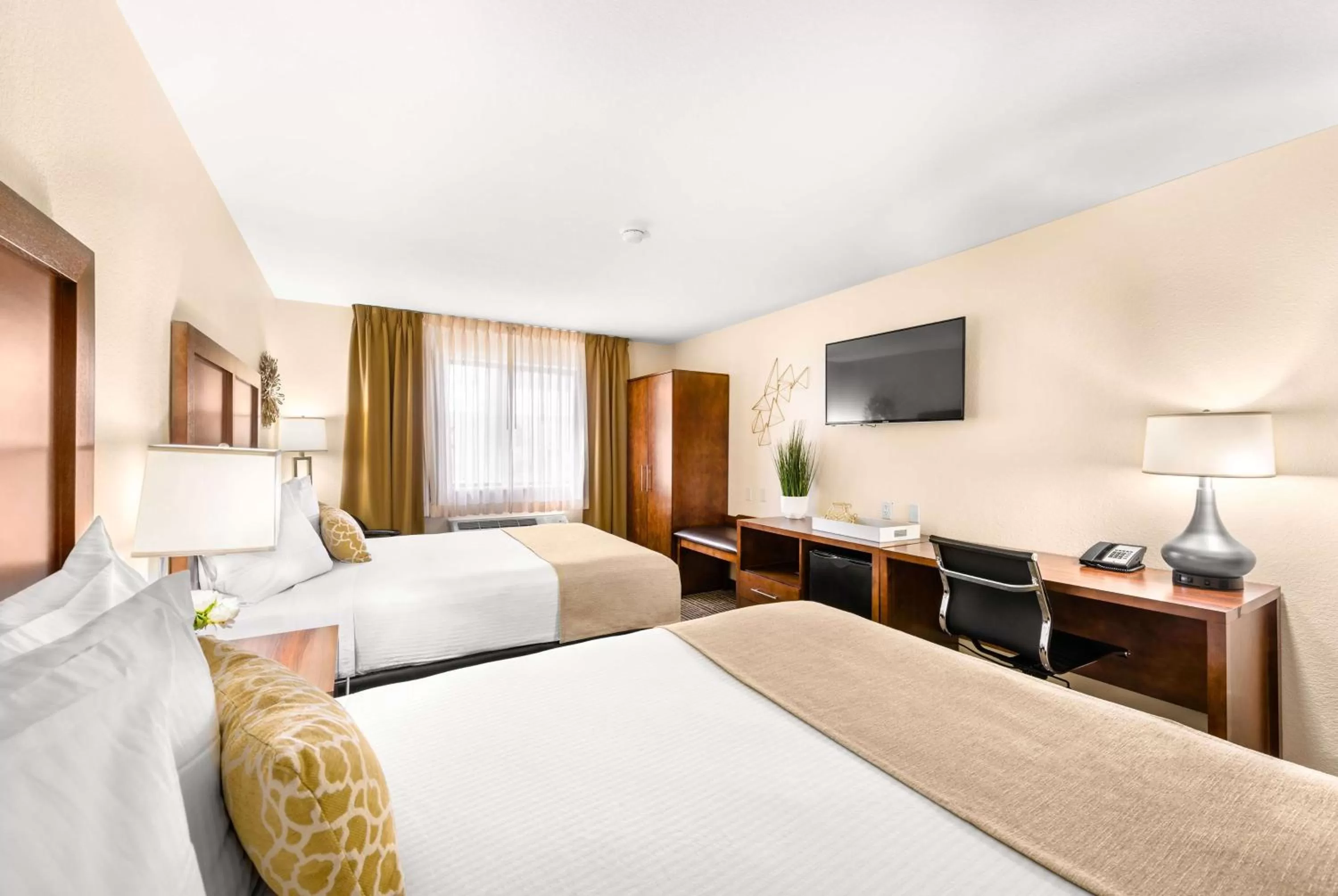 On site, Bed in Ellis Island Hotel Casino & Brewery