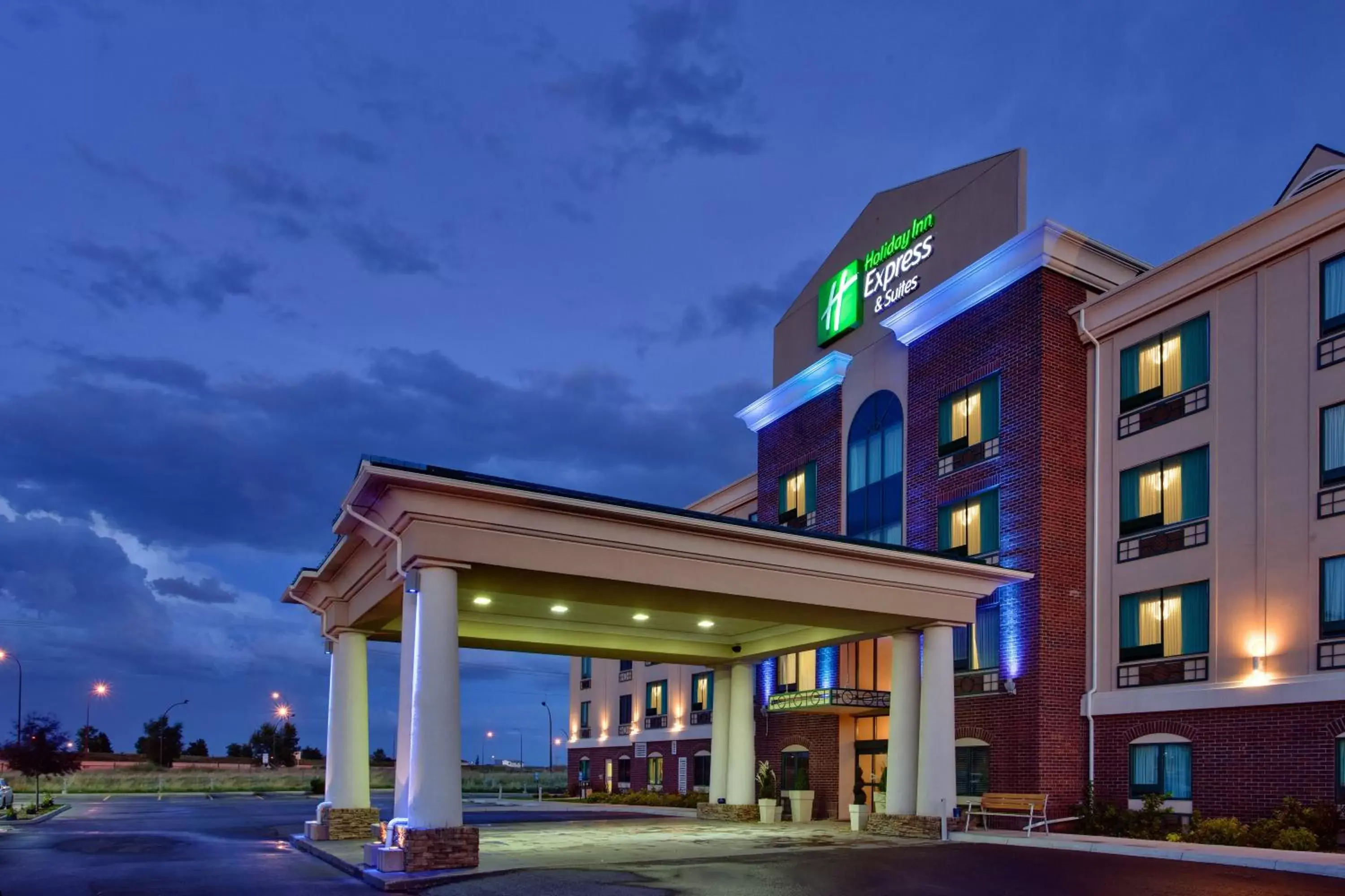 Property building in Holiday Inn Express & Suites Medicine Hat, an IHG Hotel