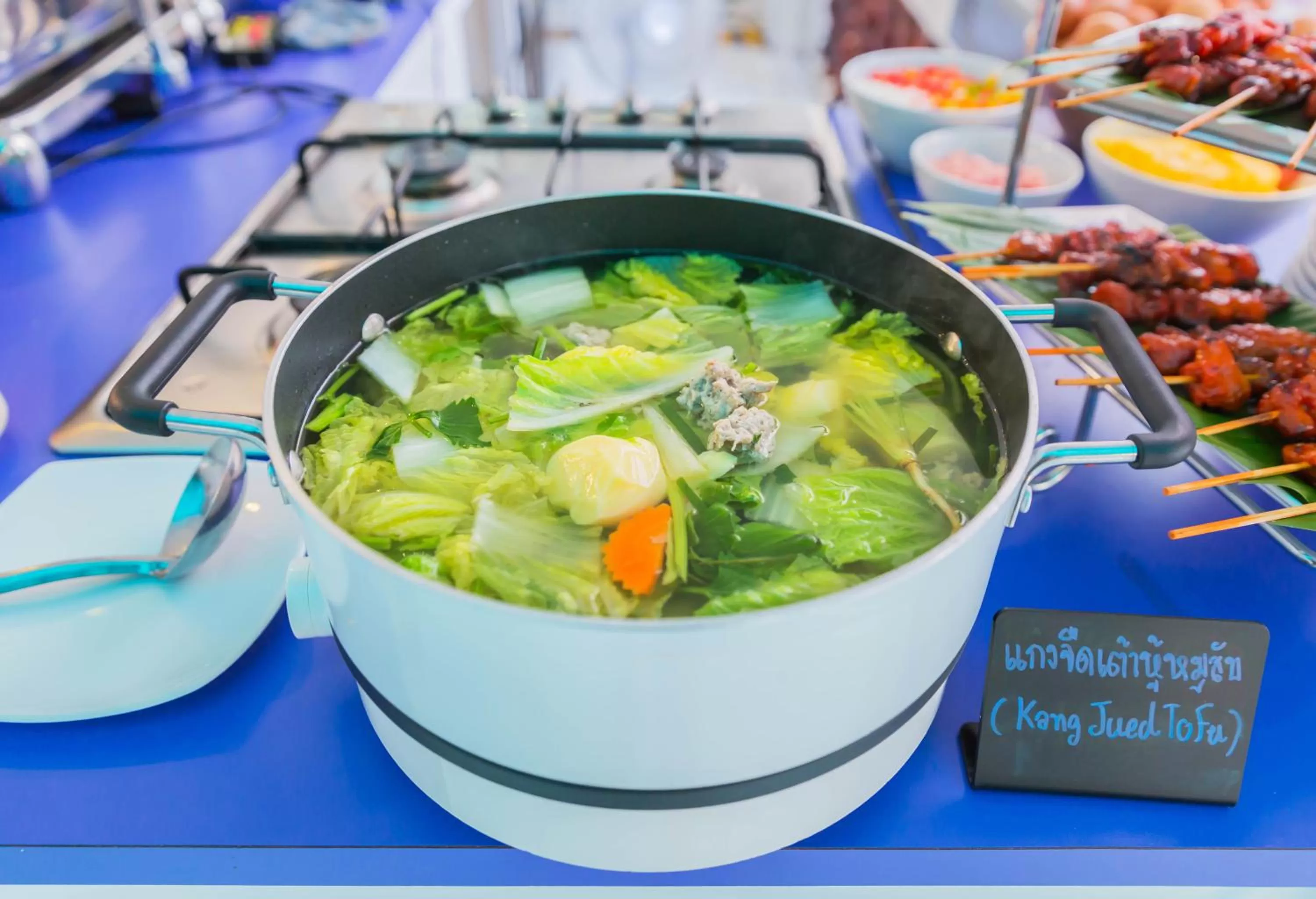 Buffet breakfast in Hotel Zing