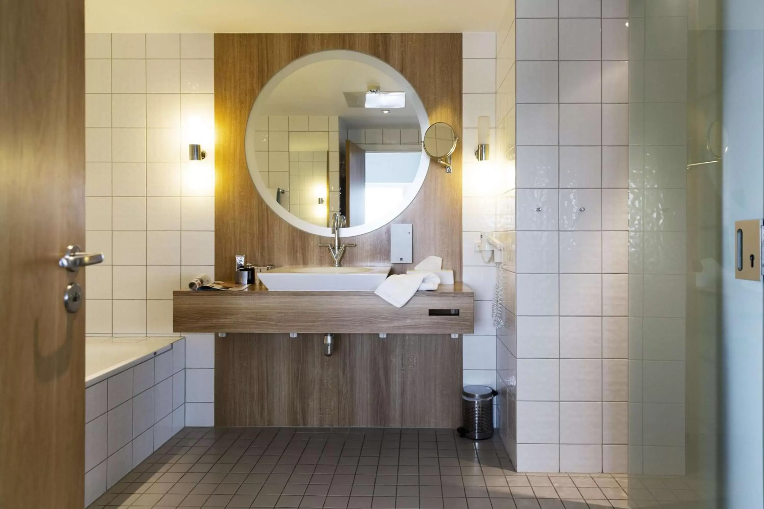 Bathroom in Scandic Aalborg City