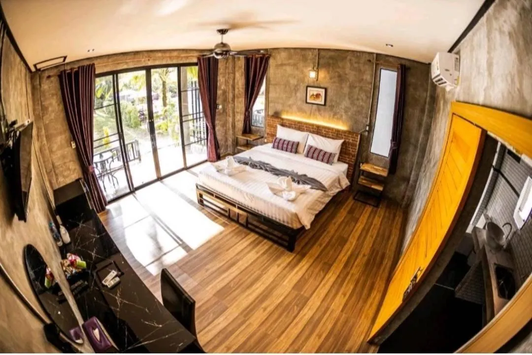 Bed in Grandfather Khaolak Resort