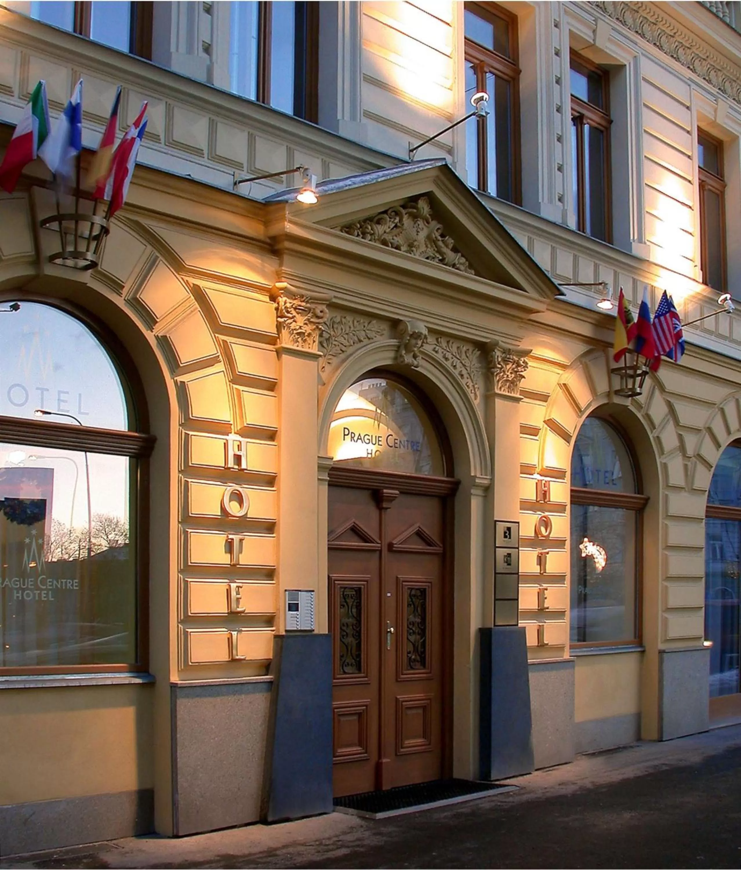 Property building in Hotel Superior Prague