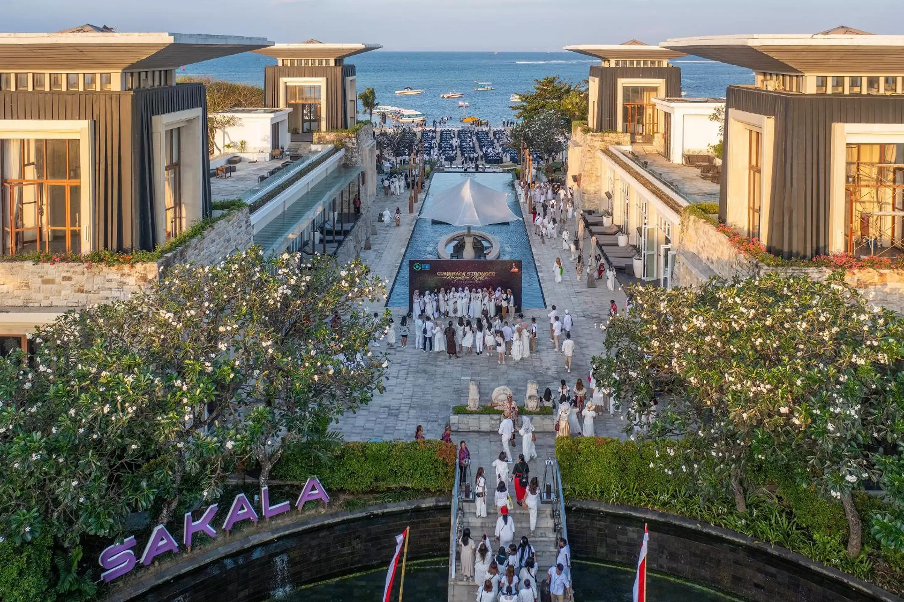 Facade/entrance in The Sakala Resort Bali All Suites CHSE Certified