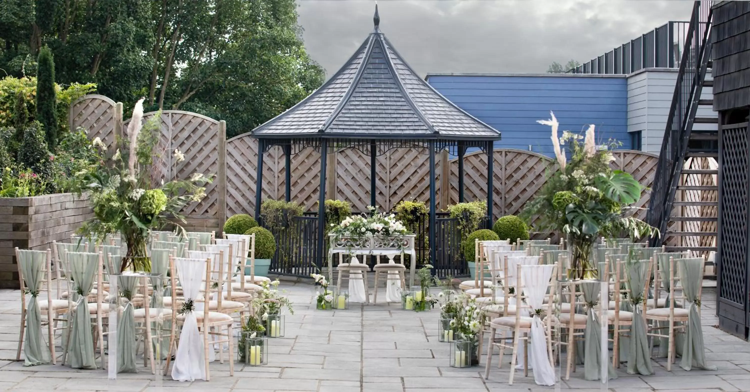 Patio in All Saints Hotel