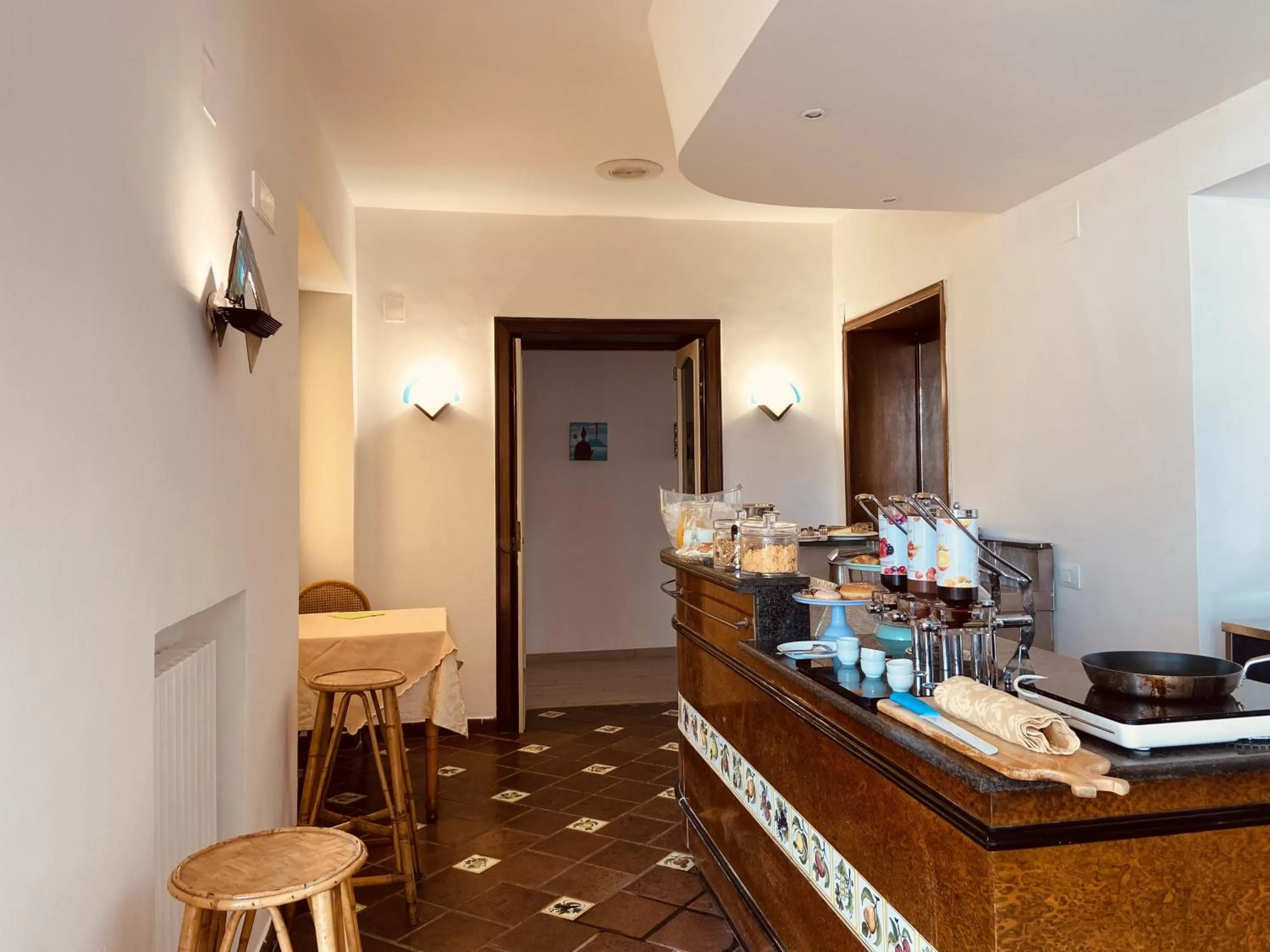 Buffet breakfast in Up Hotel