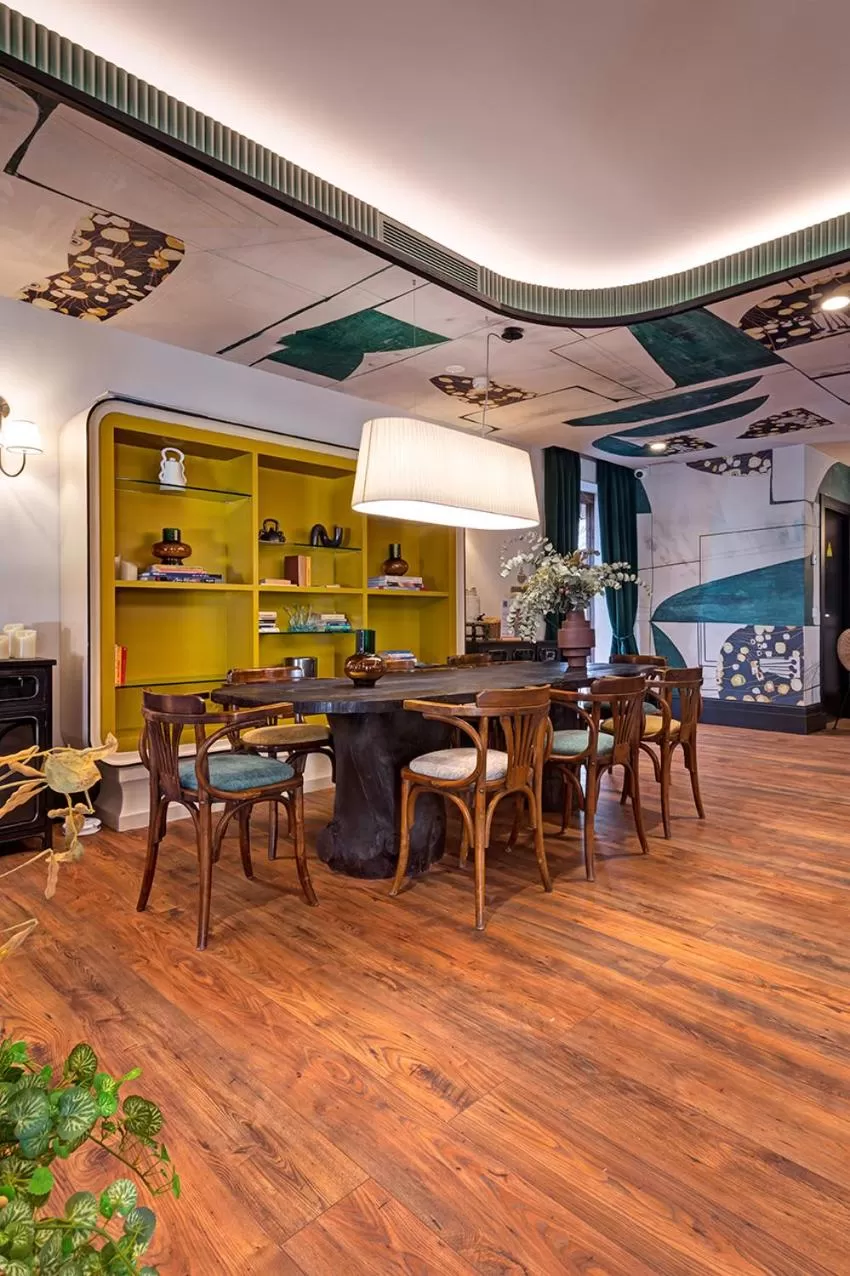 Living room, Restaurant/Places to Eat in Hospedium Hotel La Farm