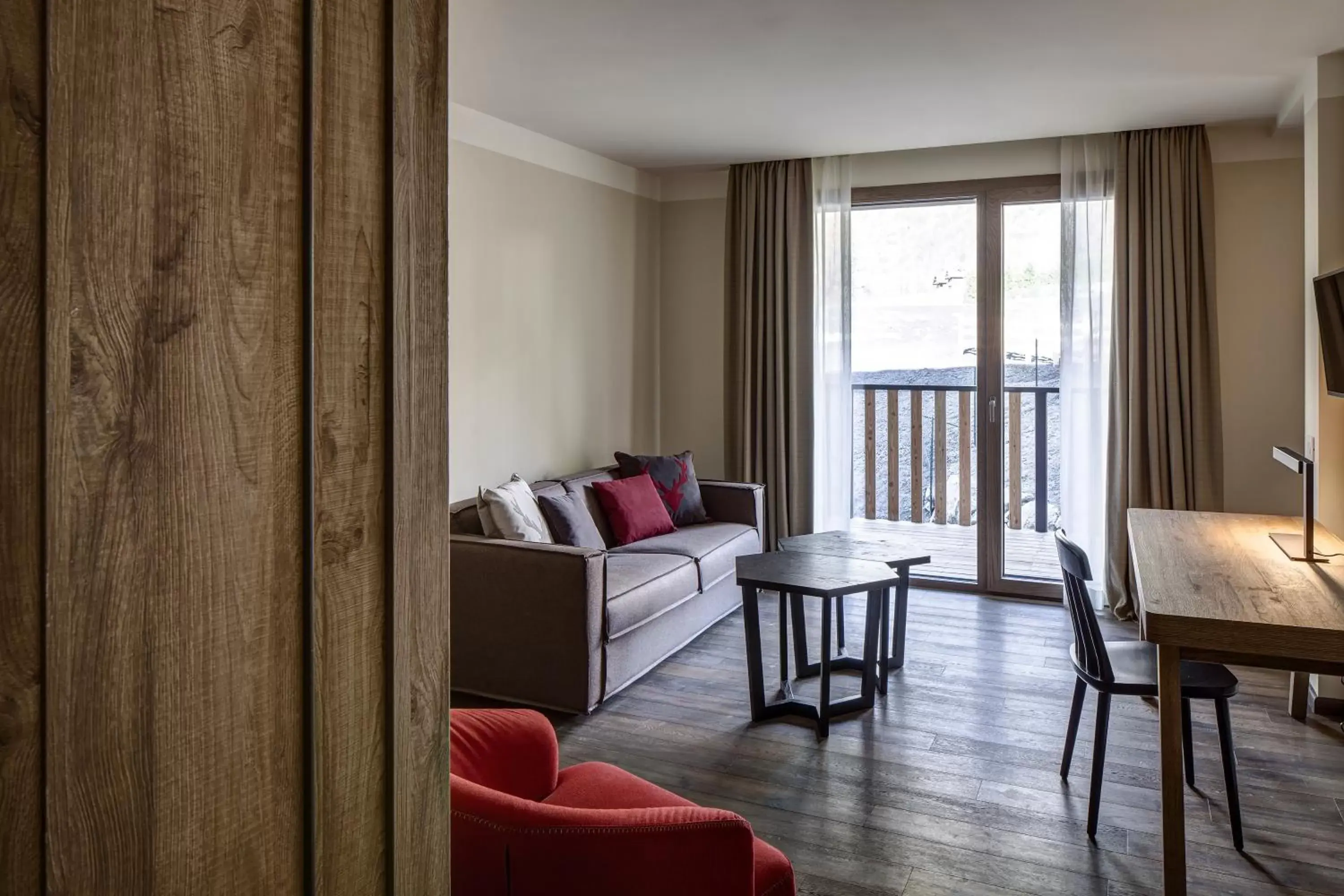 Living room, Seating Area in Grand Hotel Courmayeur Mont Blanc