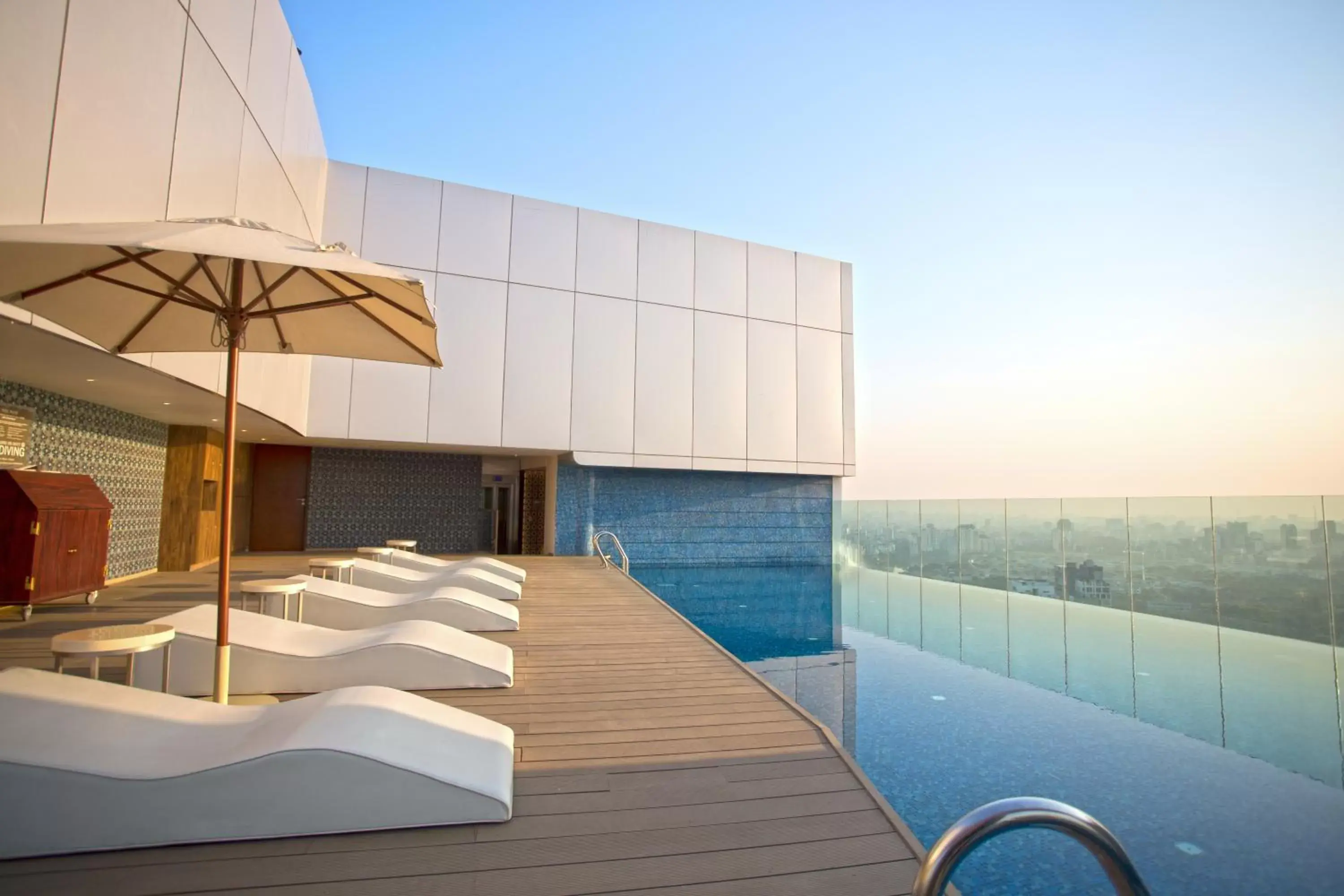 Swimming pool in Crowne Plaza Dhaka Gulshan by IHG Swimming pool in Crowne Plaza Dhaka Gulshan by IHG