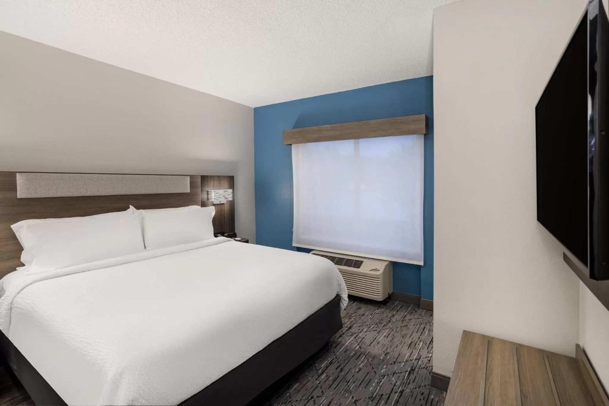 Photo of the whole room, Bed in Holiday Inn Express and Suites Tampa I-75 at Bruce B. Downs by IHG