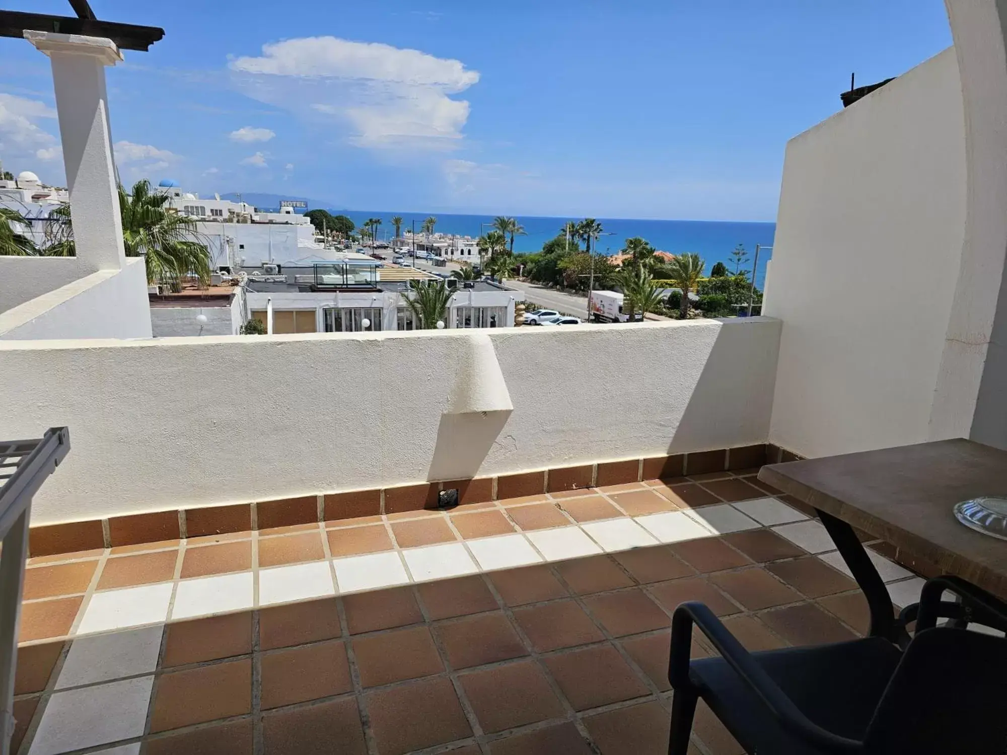 Balcony/Terrace in Hotel Puntazo II