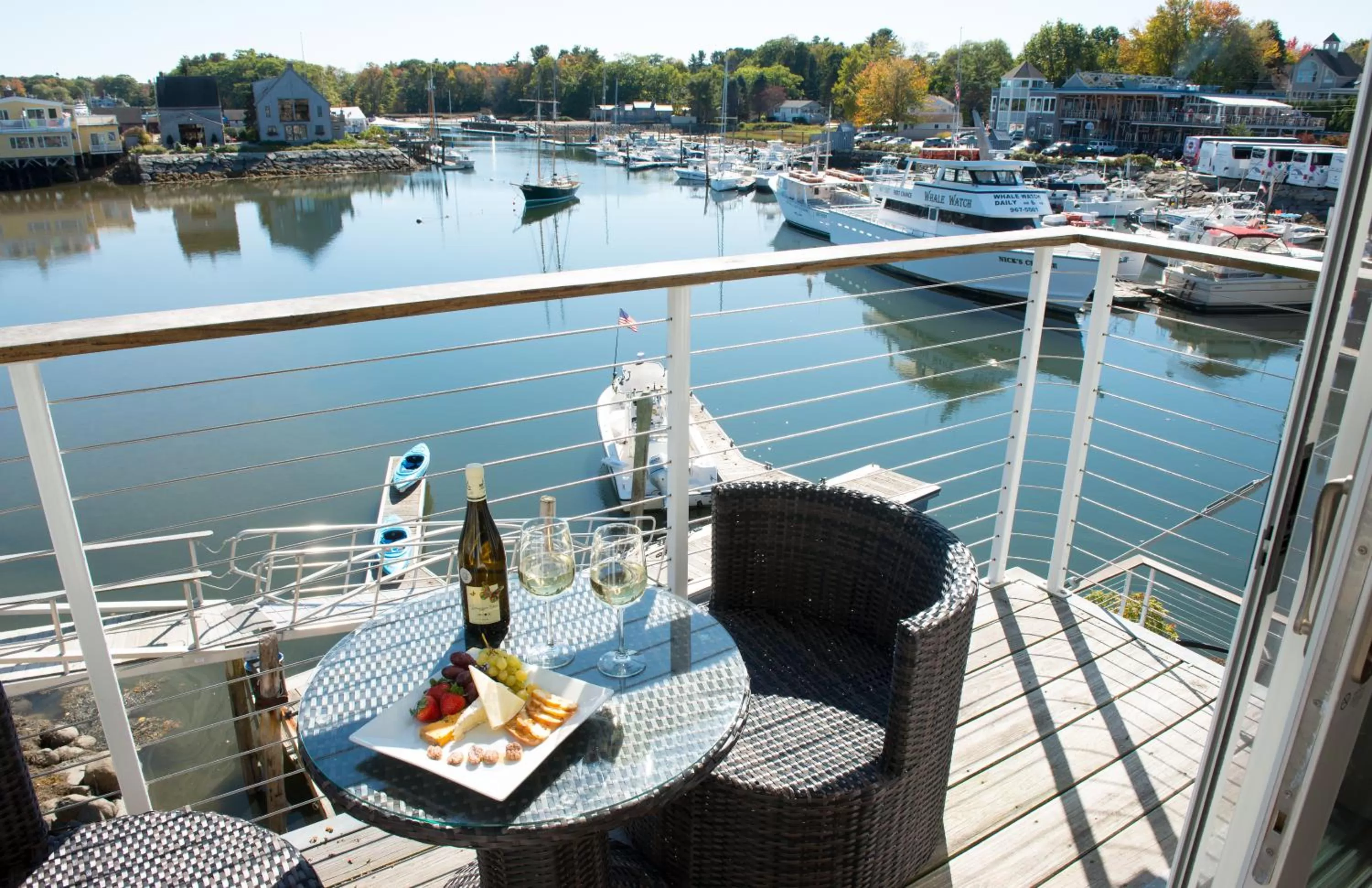 Balcony/Terrace in The Boathouse