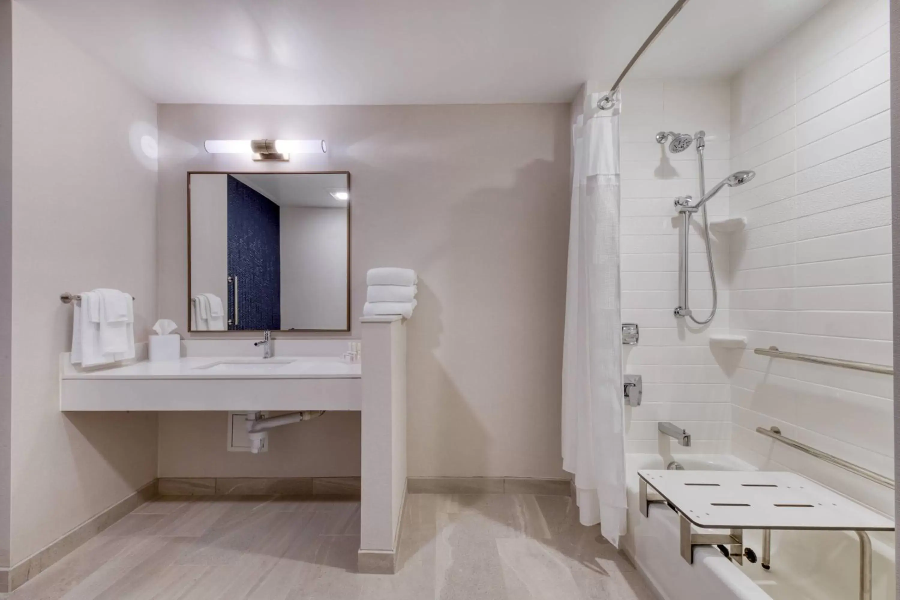 Bathroom in Fairfield Inn & Suites by Marriott Charlotte Belmont