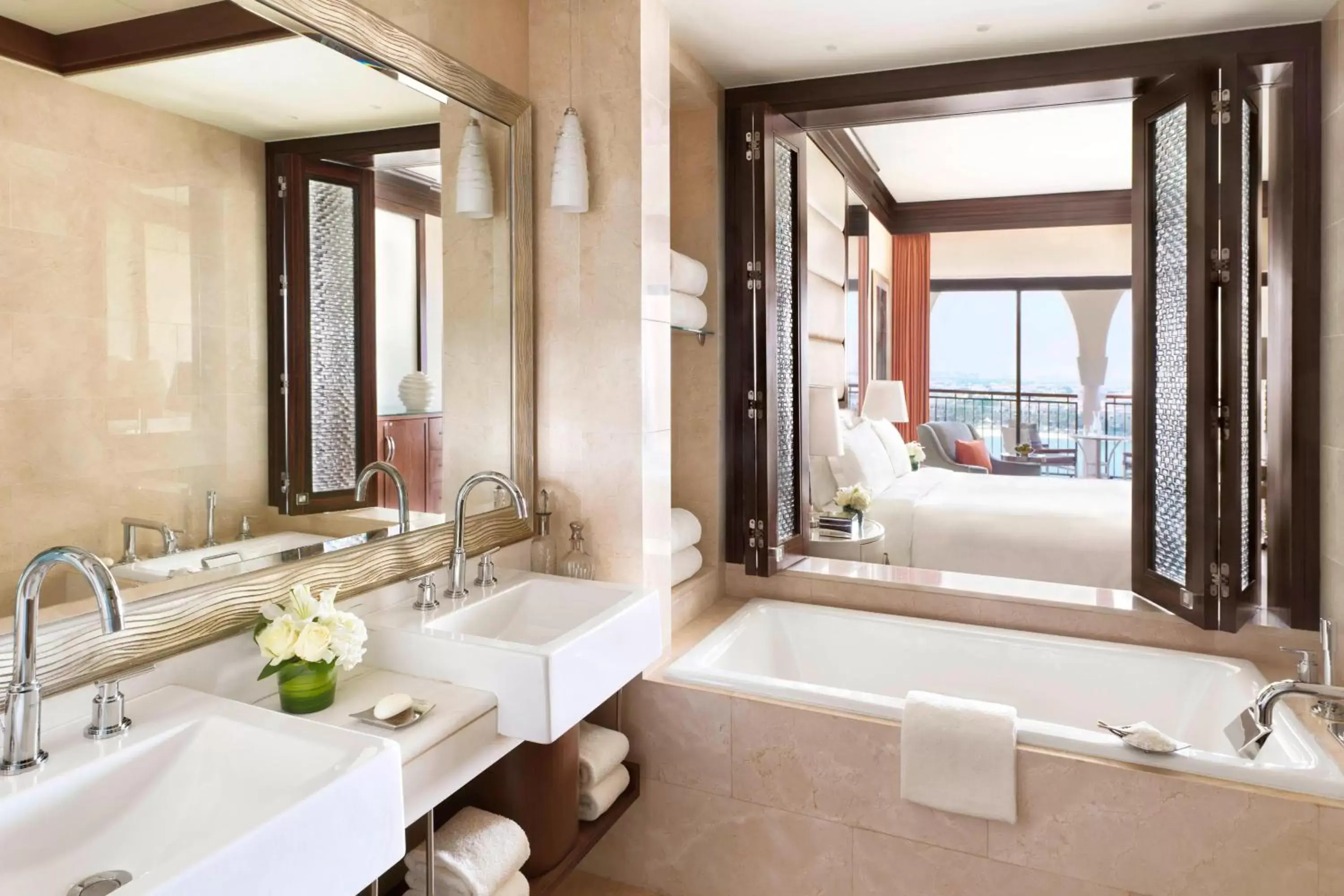 Bathroom in The Ritz-Carlton Abu Dhabi, Grand Canal