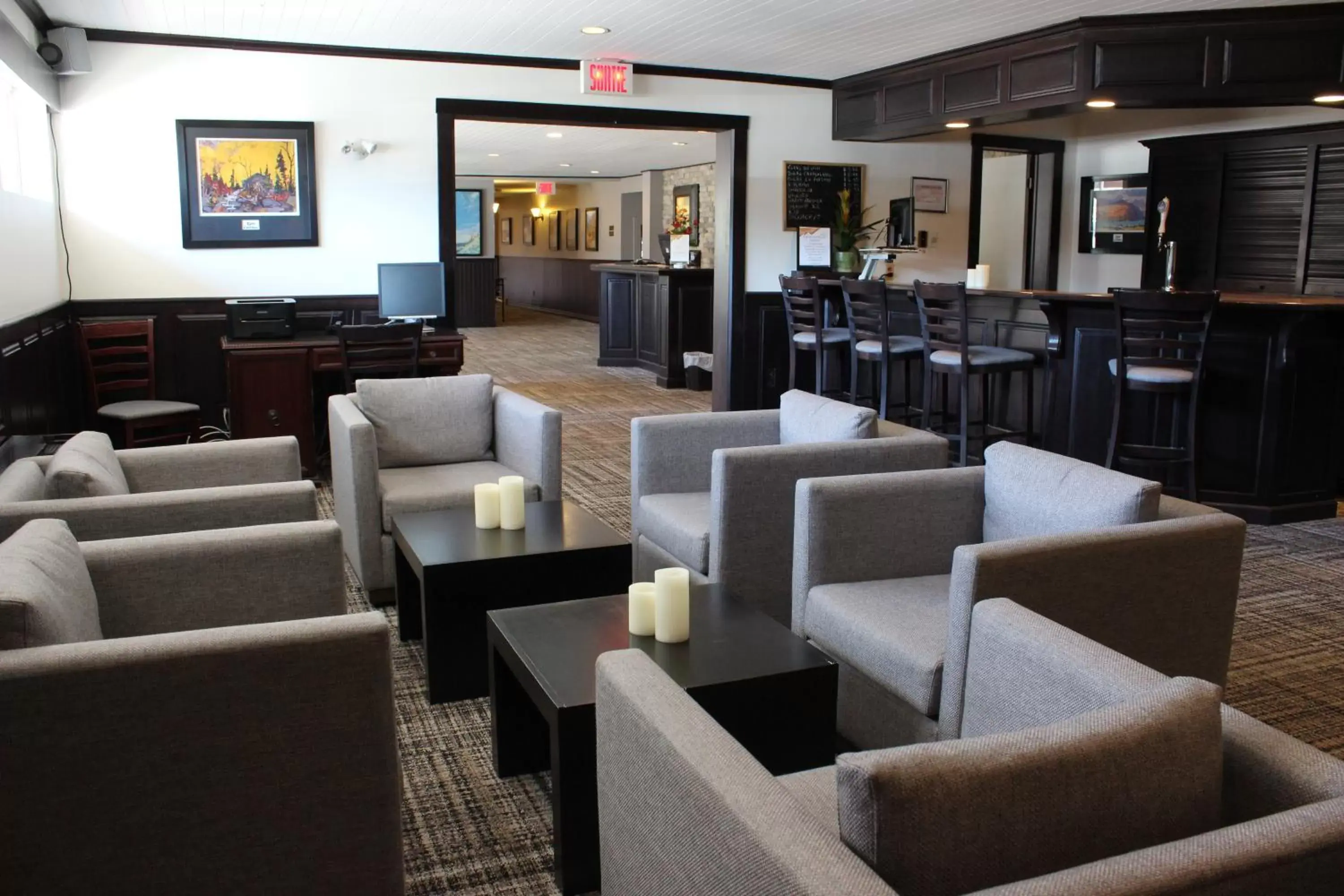 Lounge or bar, Lounge/Bar in Hotel Baie Saint Paul