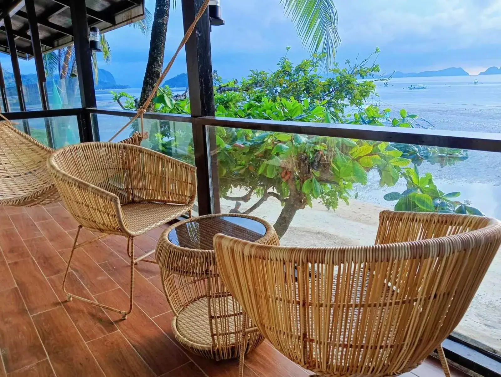 Balcony/Terrace in Suites by Eco Hotel El Nido
