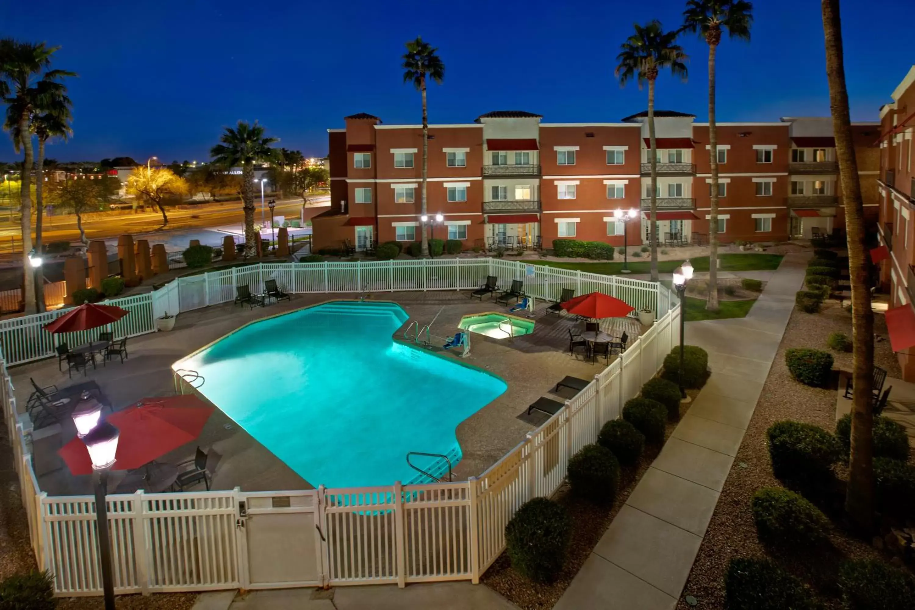 Pool View in Hyatt Place Phoenix Chandler - Fashion Center