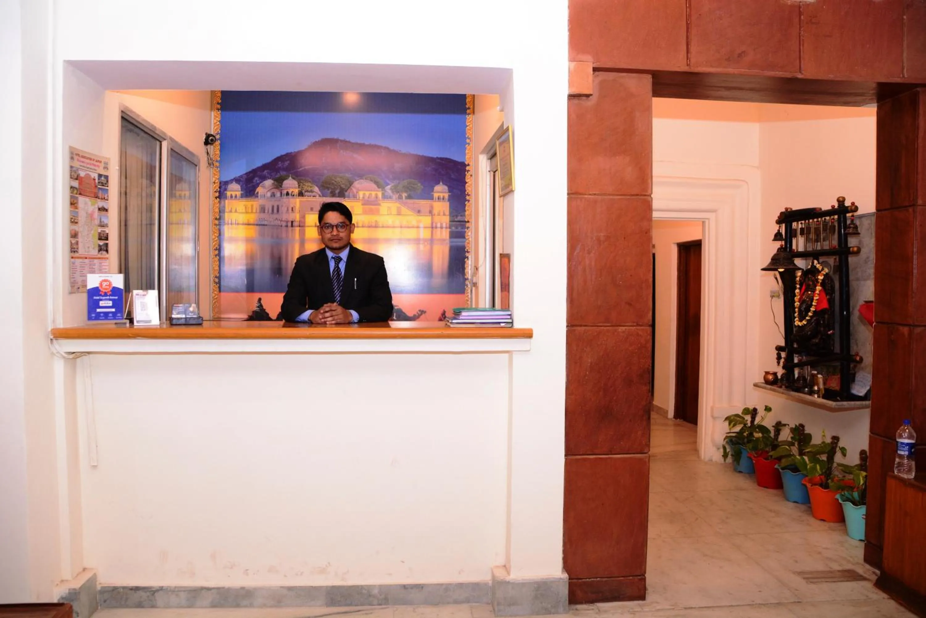 Lobby or reception in Hotel Sugandh Retreat Jaipur
