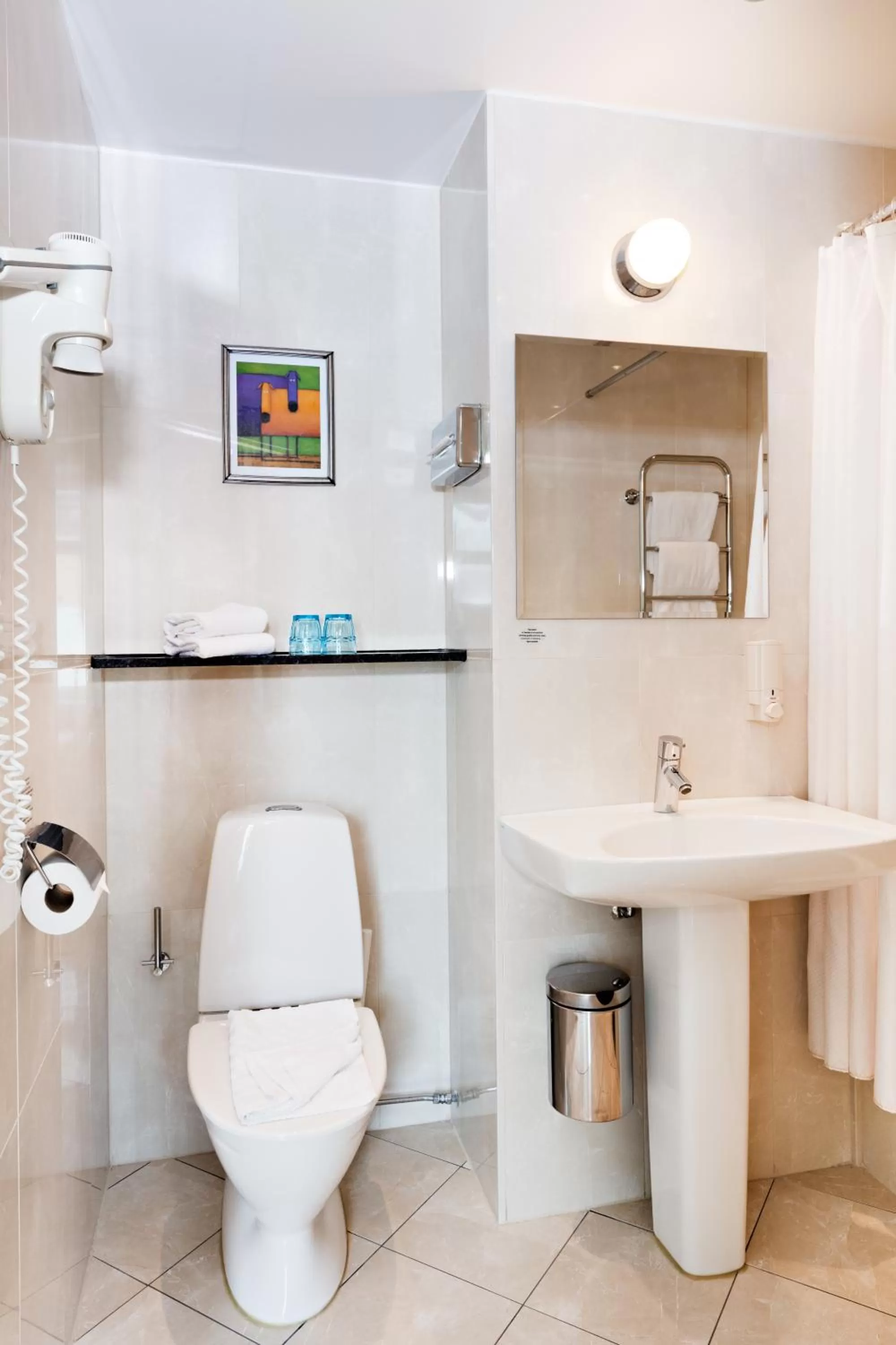 Bathroom in Center Hotel - Sure Hotel by Best Western