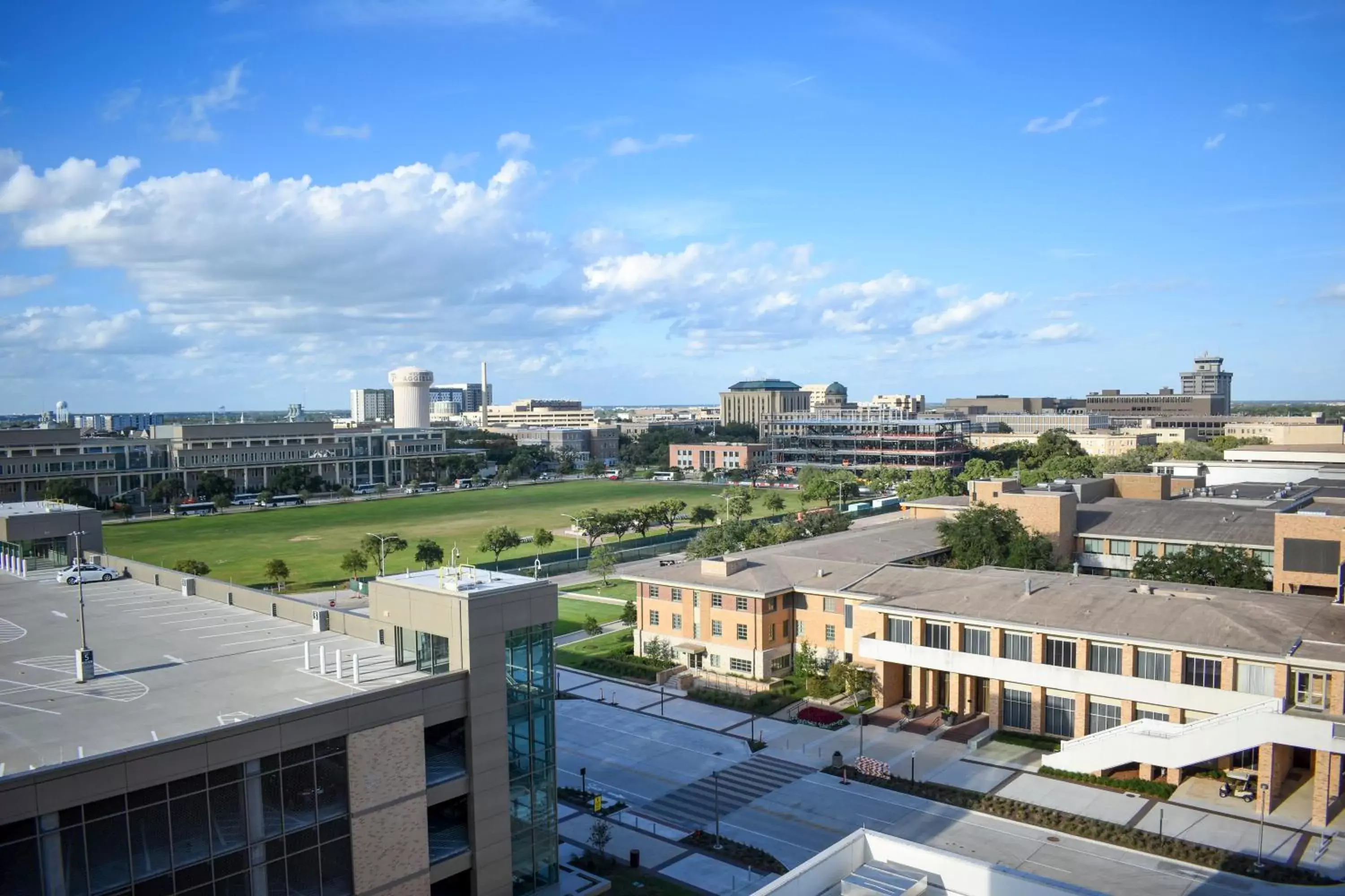 Bird's eye view in Texas A&M Hotel and Conference Center Bird's eye view in Texas A&M Hotel and Conference Center