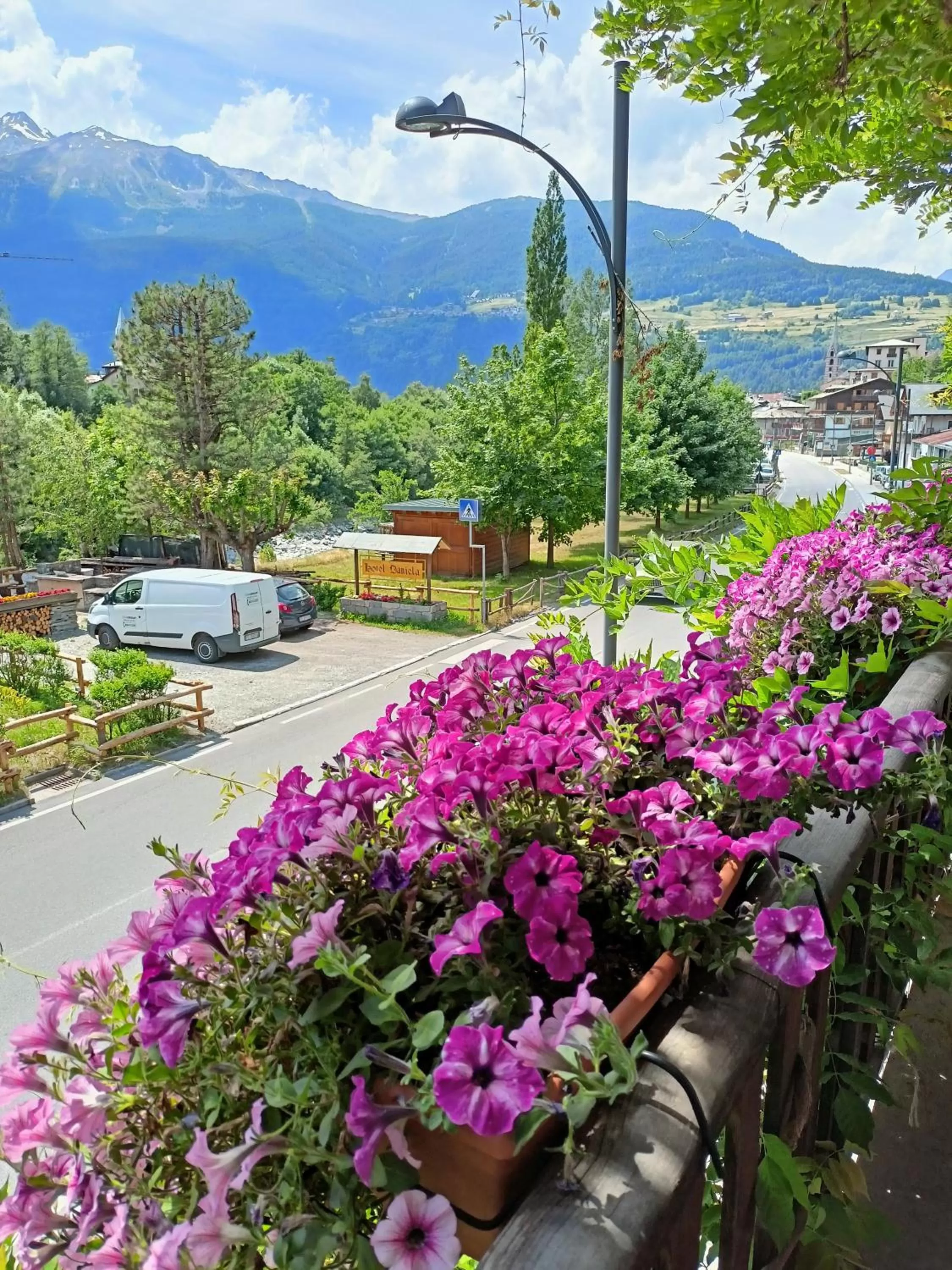 Mountain view in Hotel Daniela