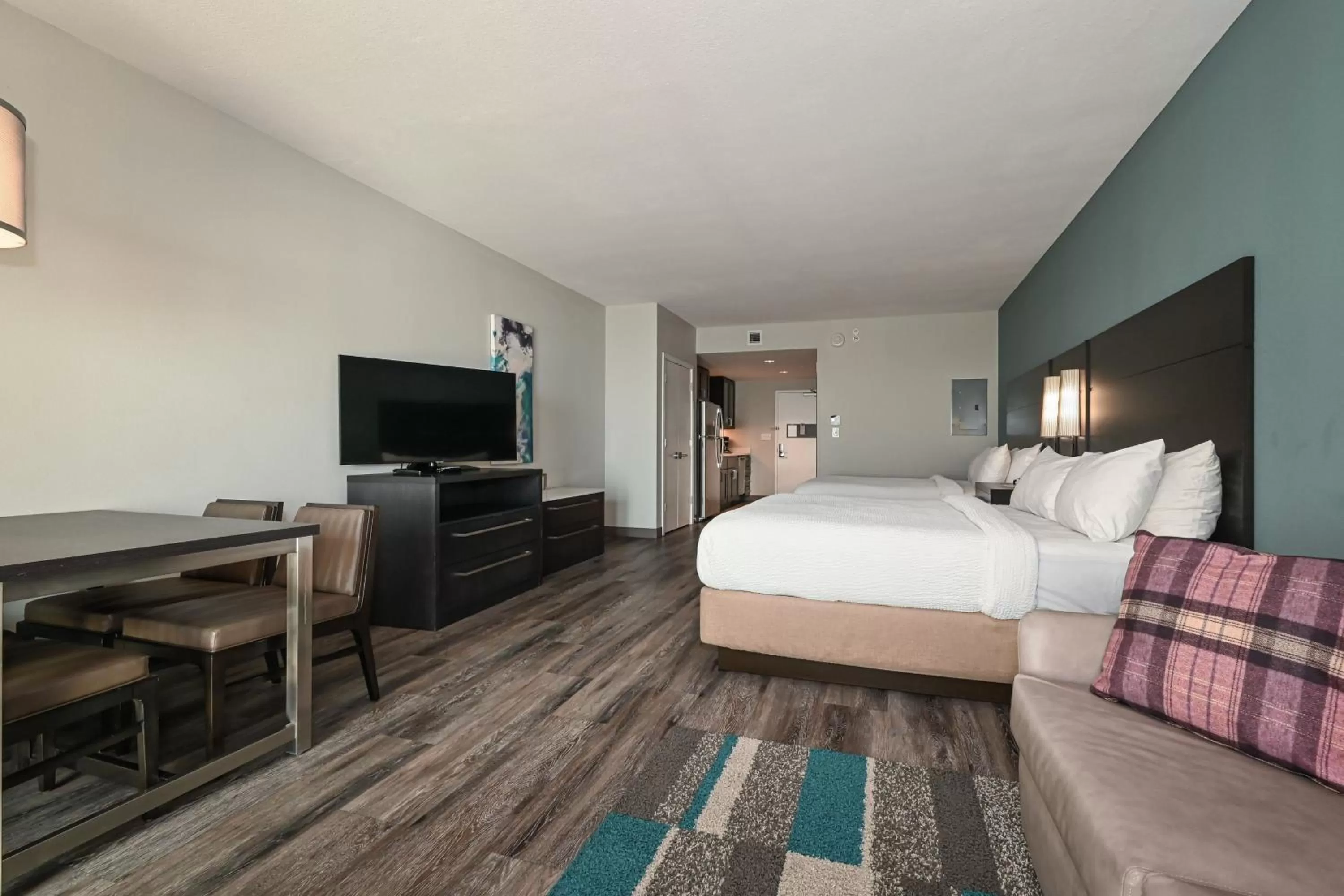 Bedroom, Bed in Residence Inn by Marriott Myrtle Beach Oceanfront