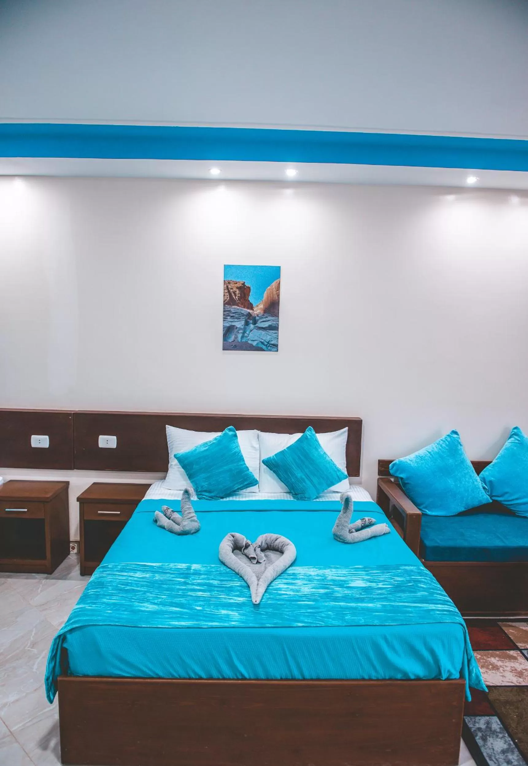 Bed in Seaview Panorama Boatel