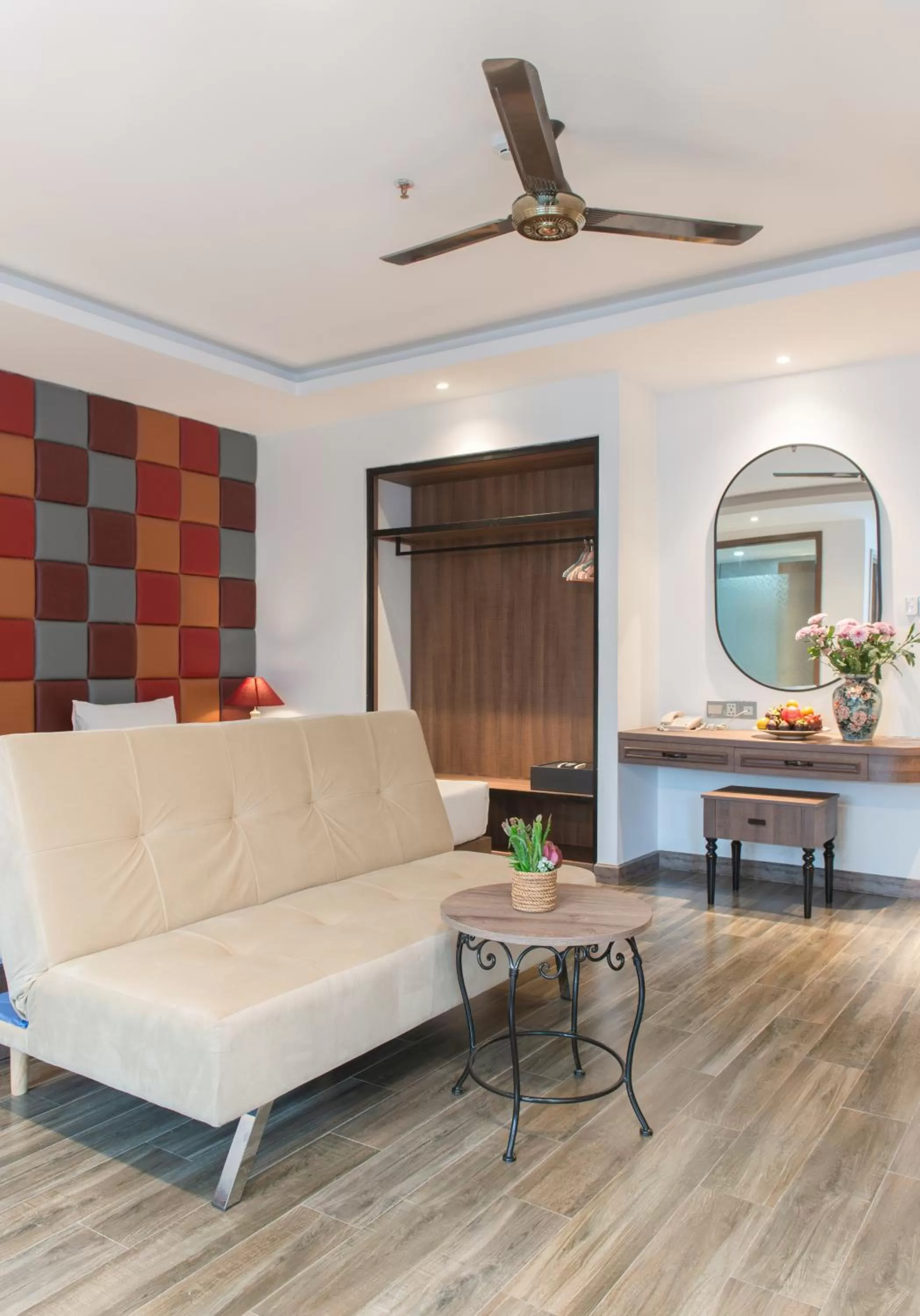 Living room in Aaron Boutique Hotel