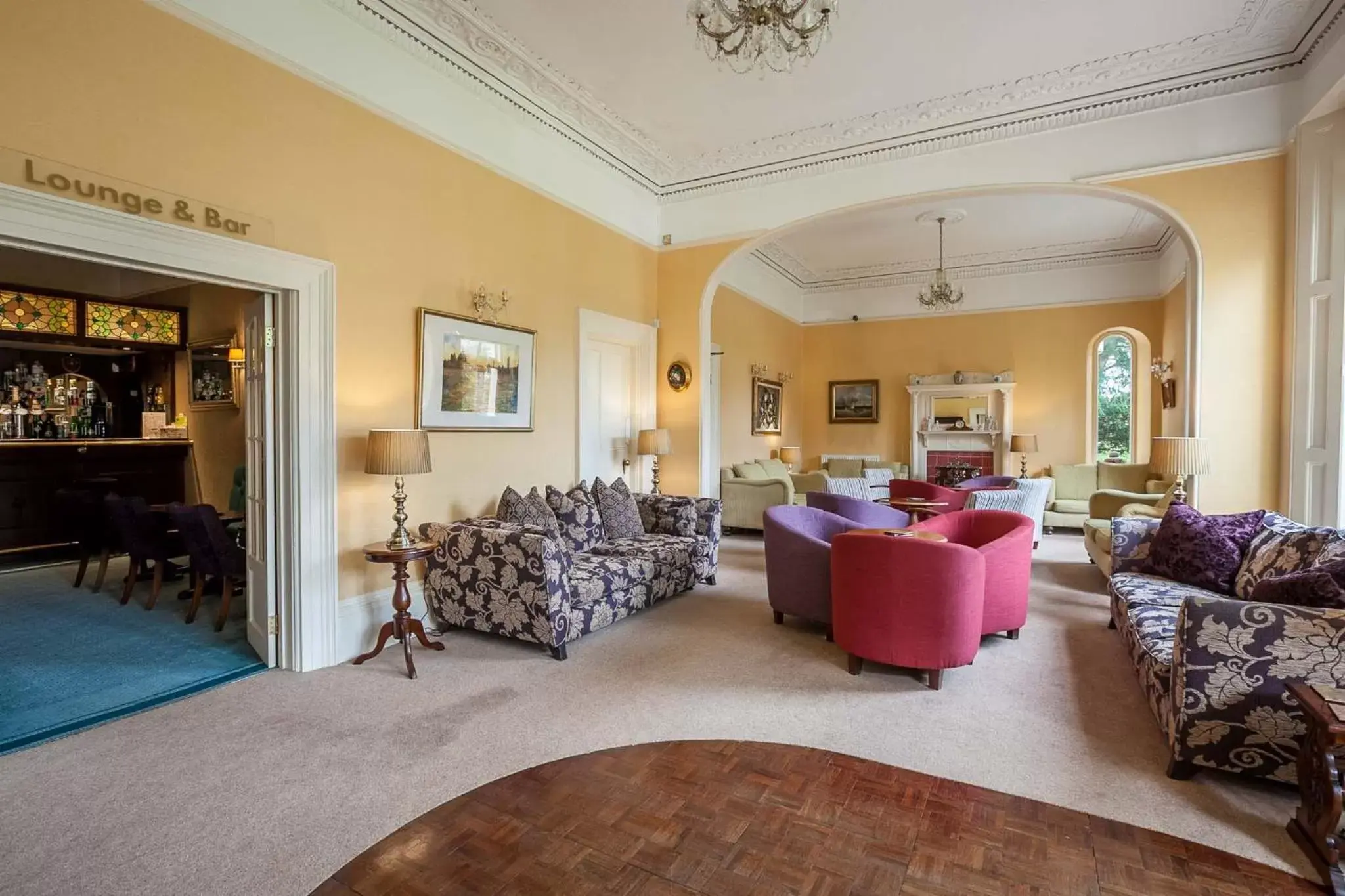 Seating Area in The Hotel Balmoral - Adults Only