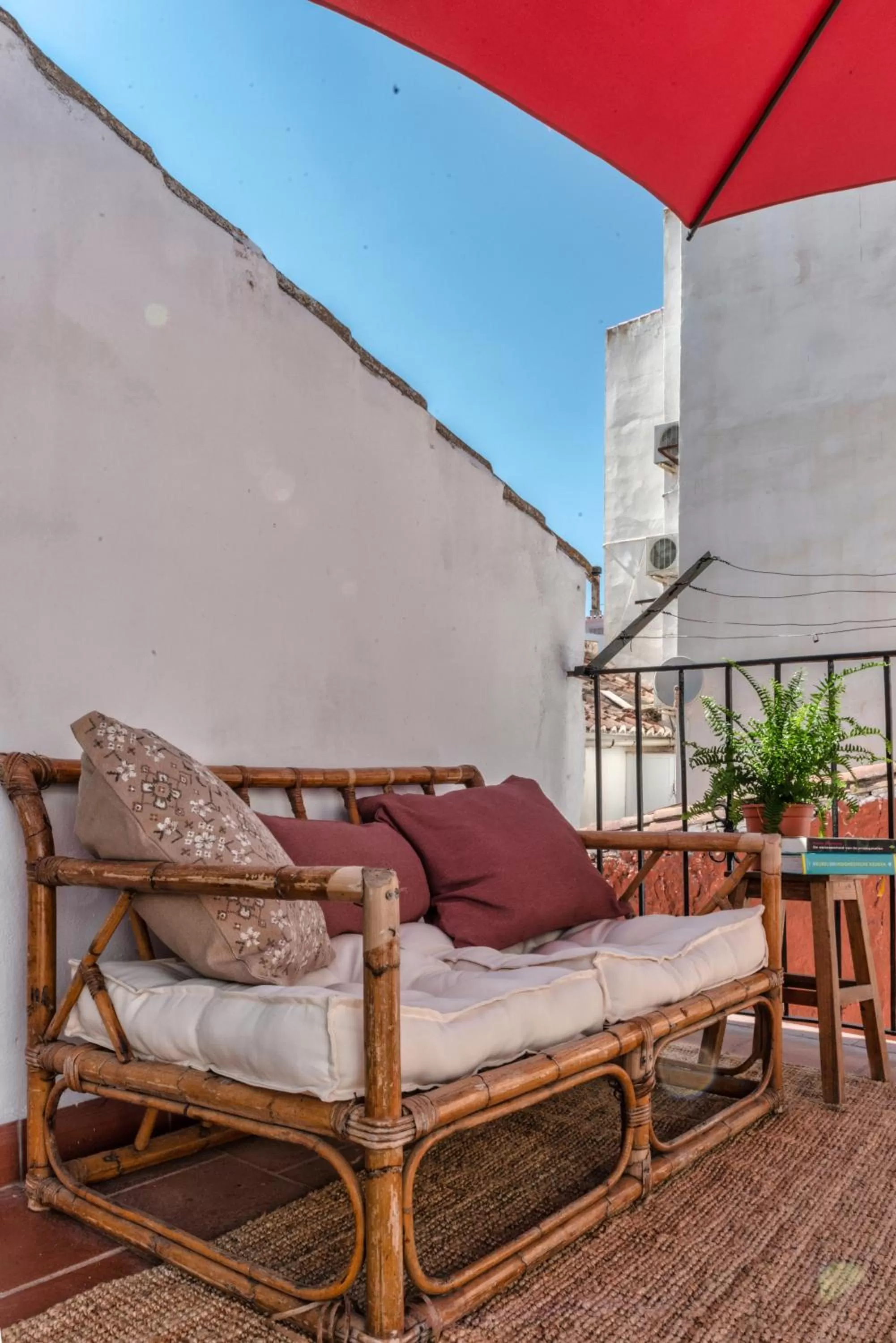 Patio in Encanto Guesthouse