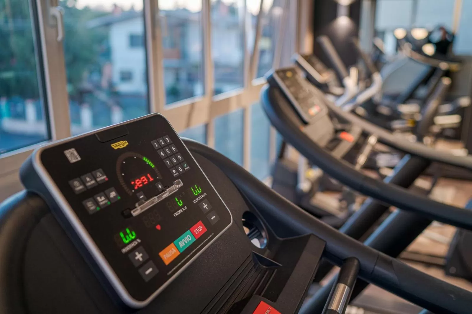 Fitness centre/facilities in Hotel Franz