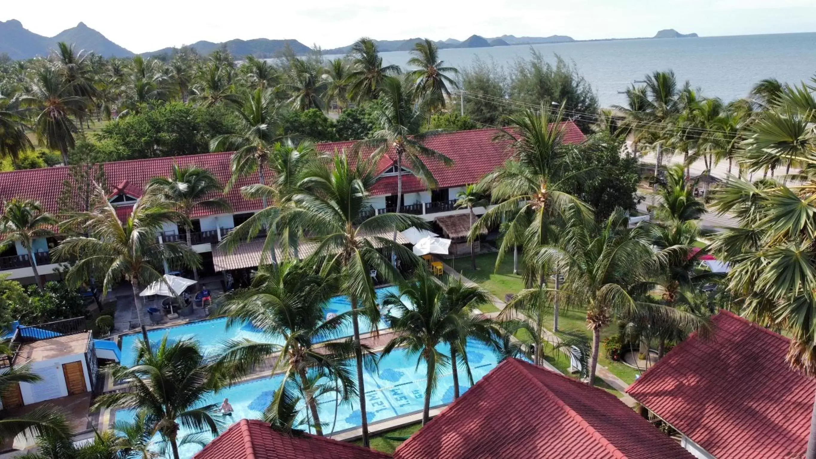 Natural landscape, Pool View in Dolphin Bay Beach Resort