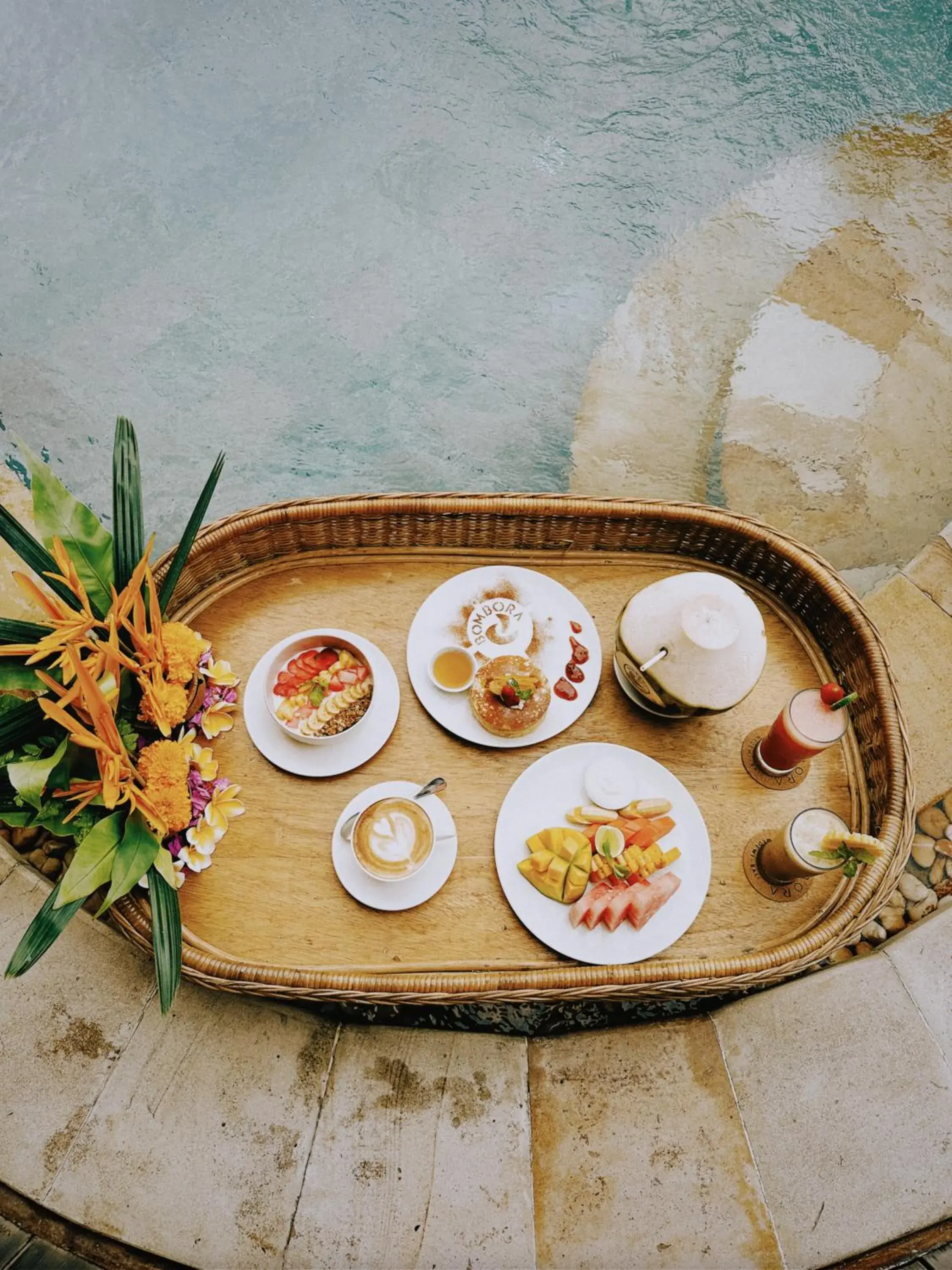 Food close-up in Bombora Medewi