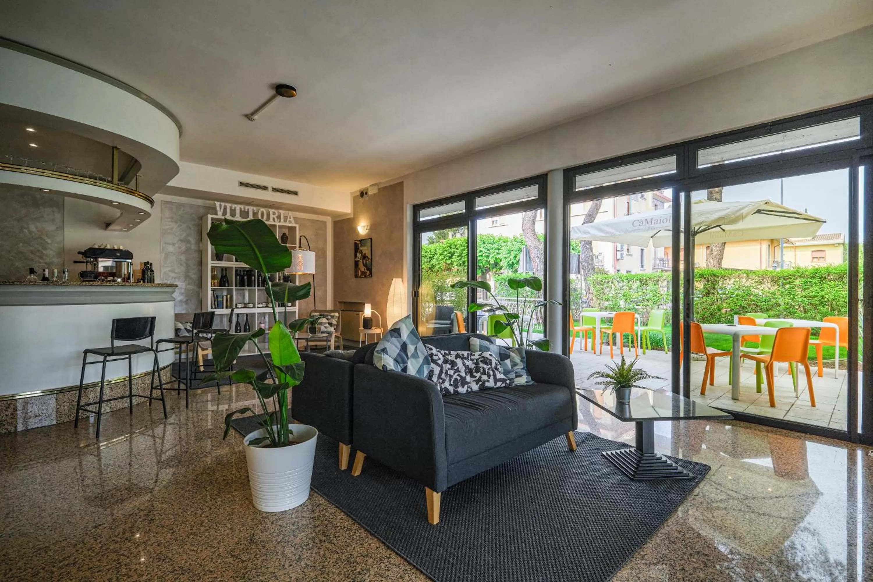 Living room in HOTEL VITTORIA