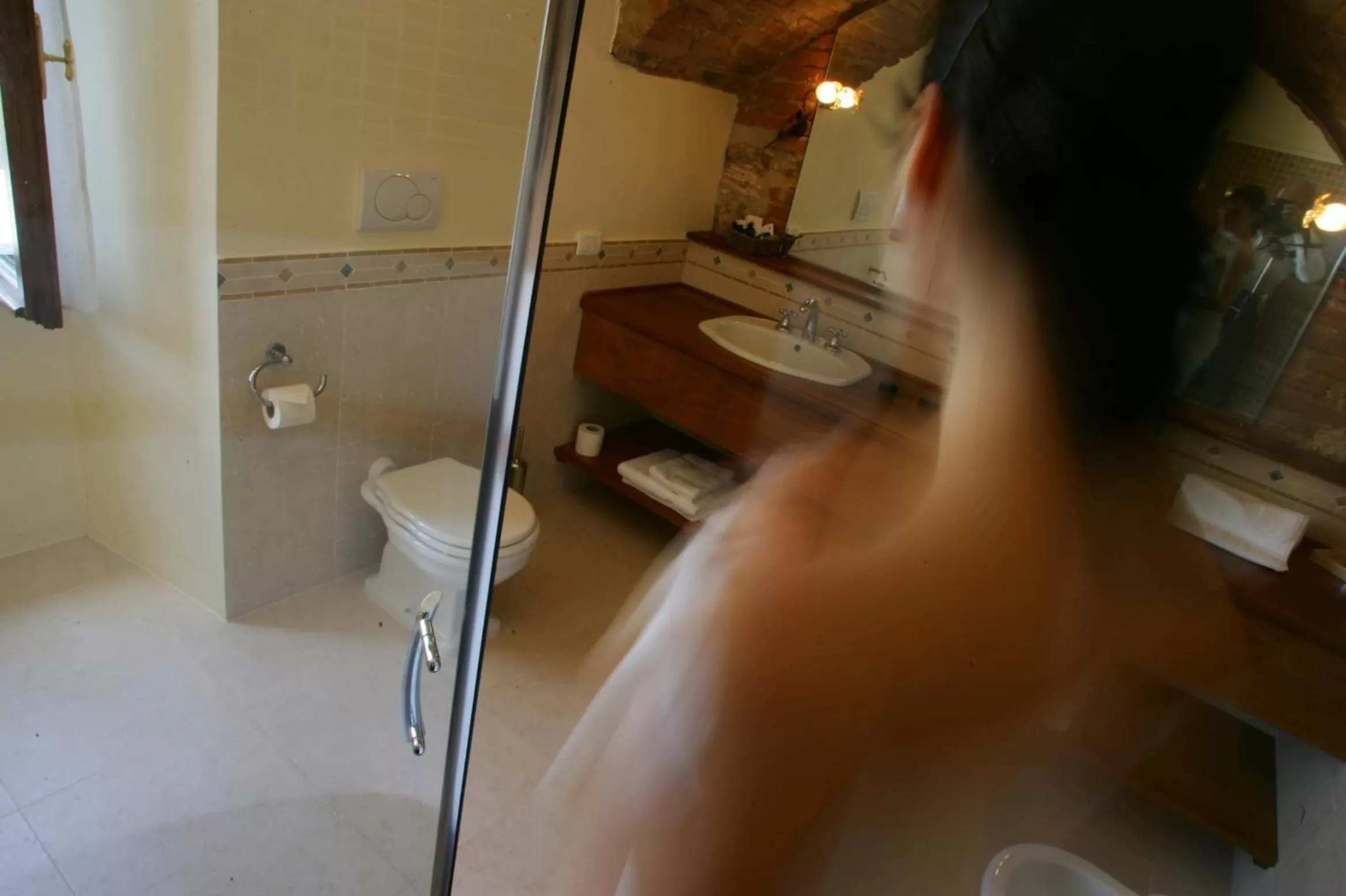 Shower in La Locanda Di San Francesco