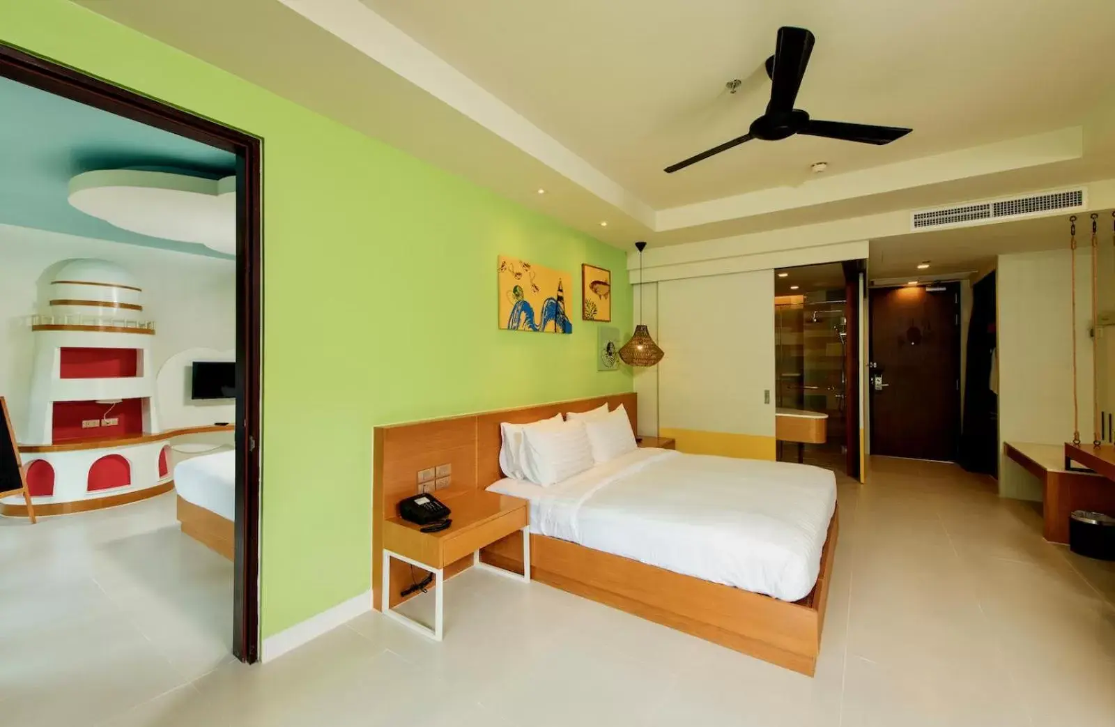 Bed in Holiday Ao Nang Beach Resort, Krabi - SHA Extra Plus