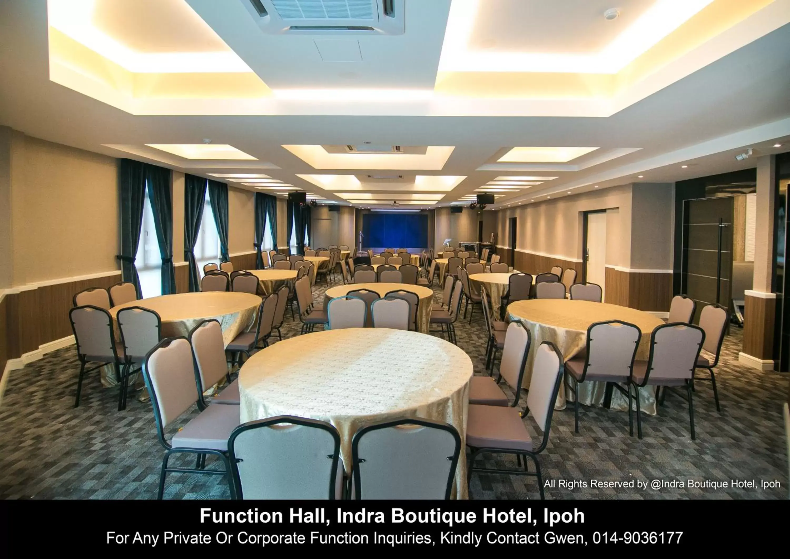 Banquet/Function facilities in INDRA HOTEL - BOUTIQUE SUITES