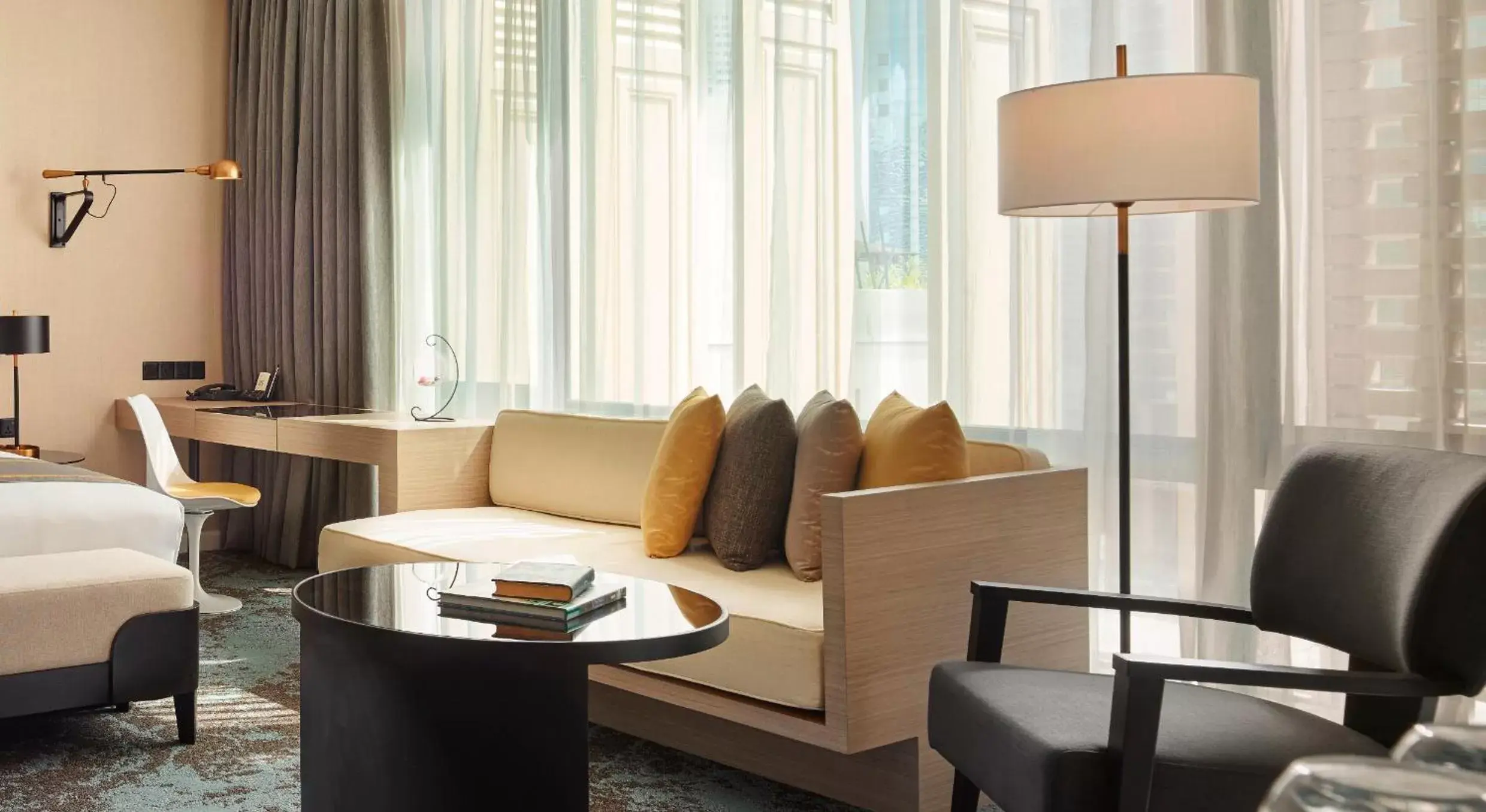 Bedroom, Seating Area in Hotel Stripes Kuala Lumpur, Autograph Collection