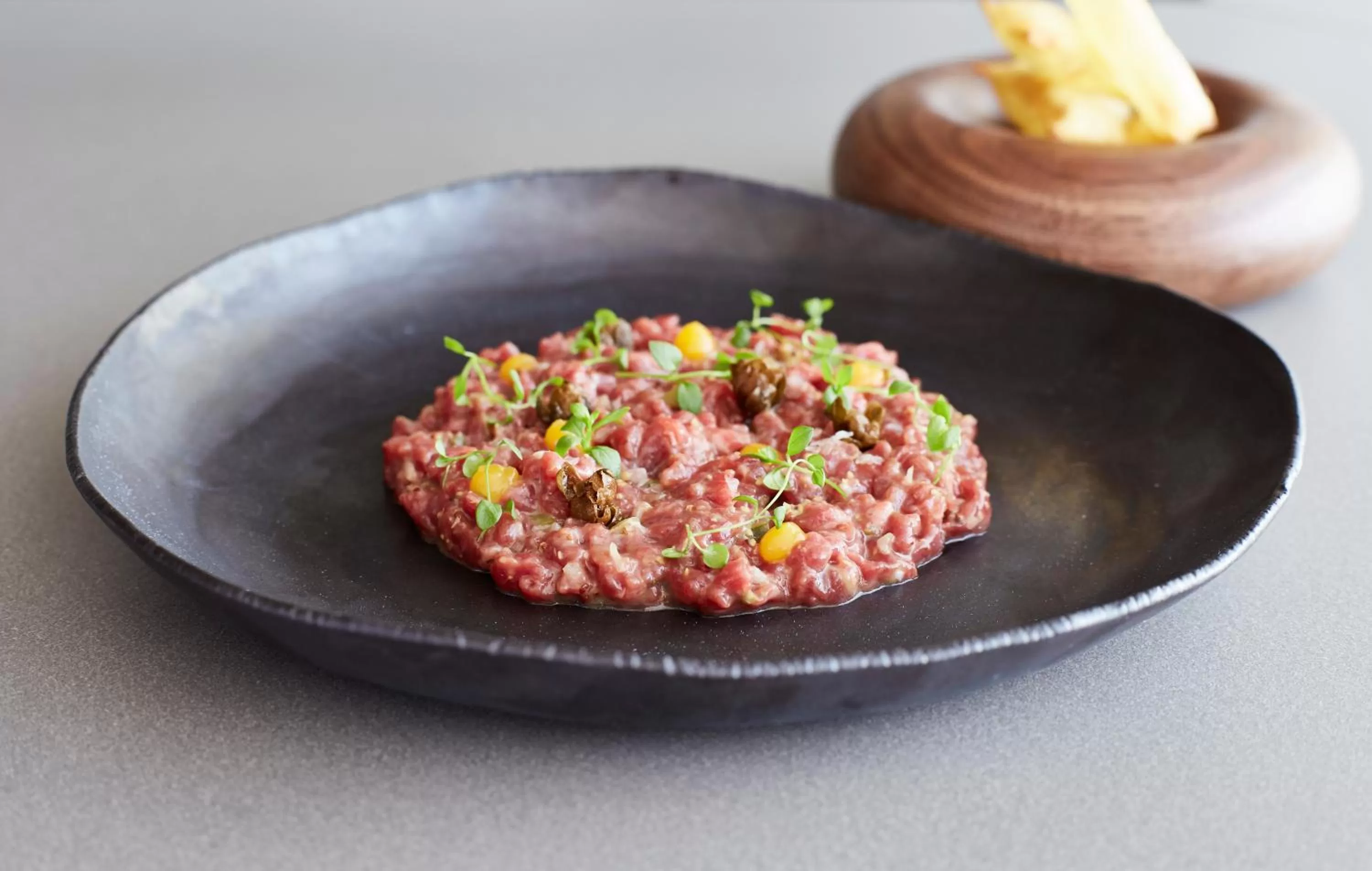 Food close-up in Grand Hyatt Barcelona