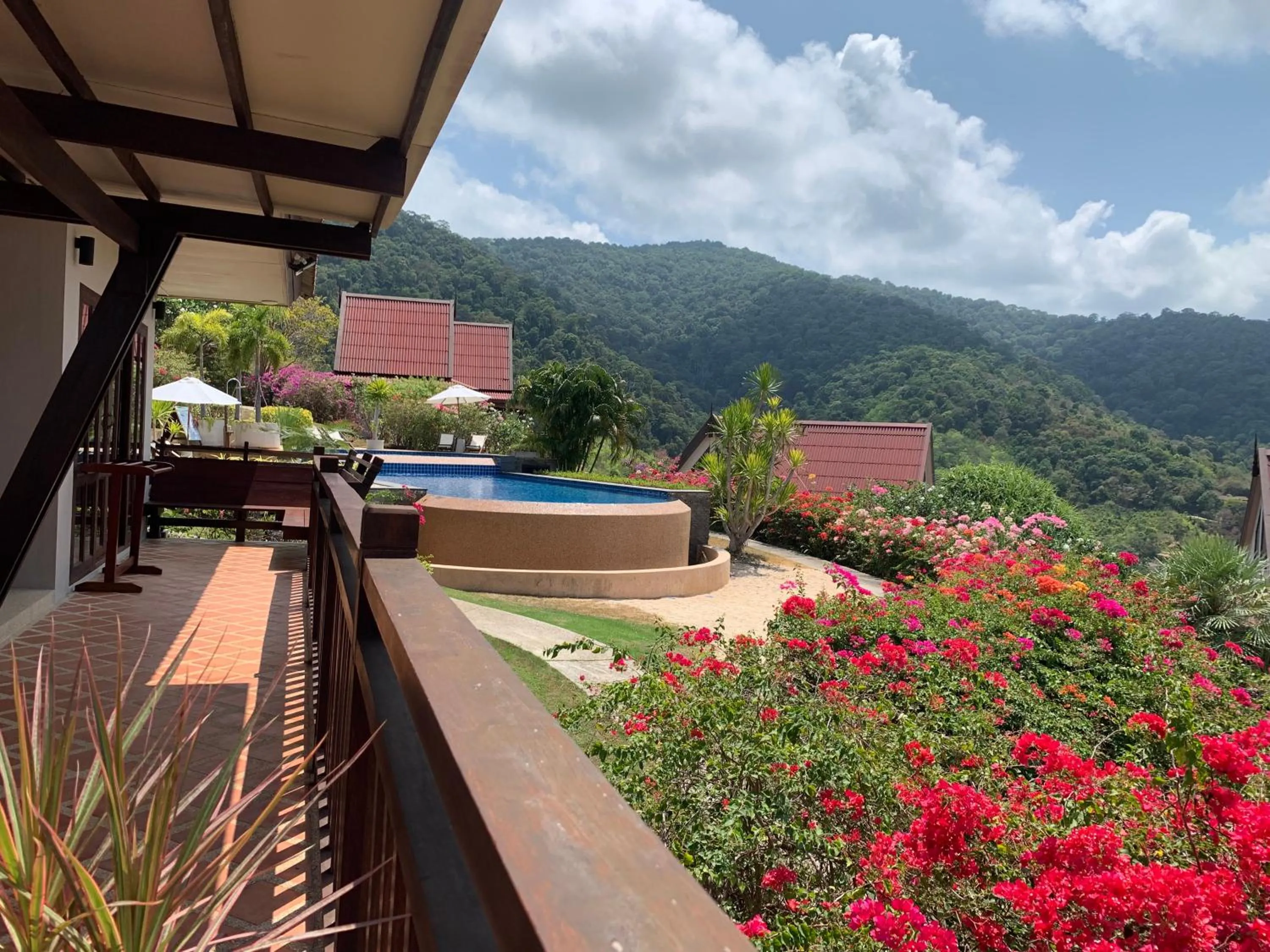 Garden view in Baan KanTiang See Villas - SHA Extra Plus