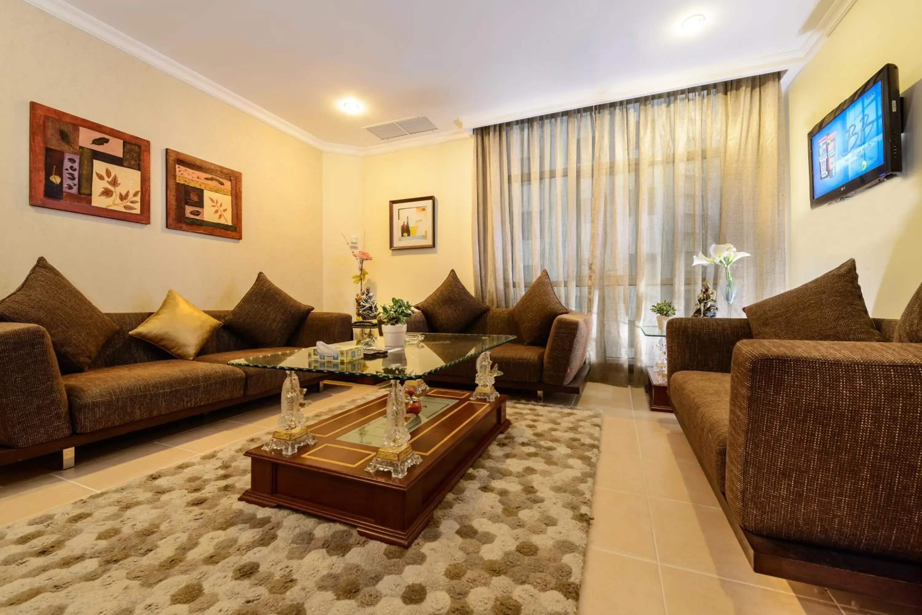 Living room in Bravo Royal Hotel Suites Living room in Bravo Royal Hotel Suites