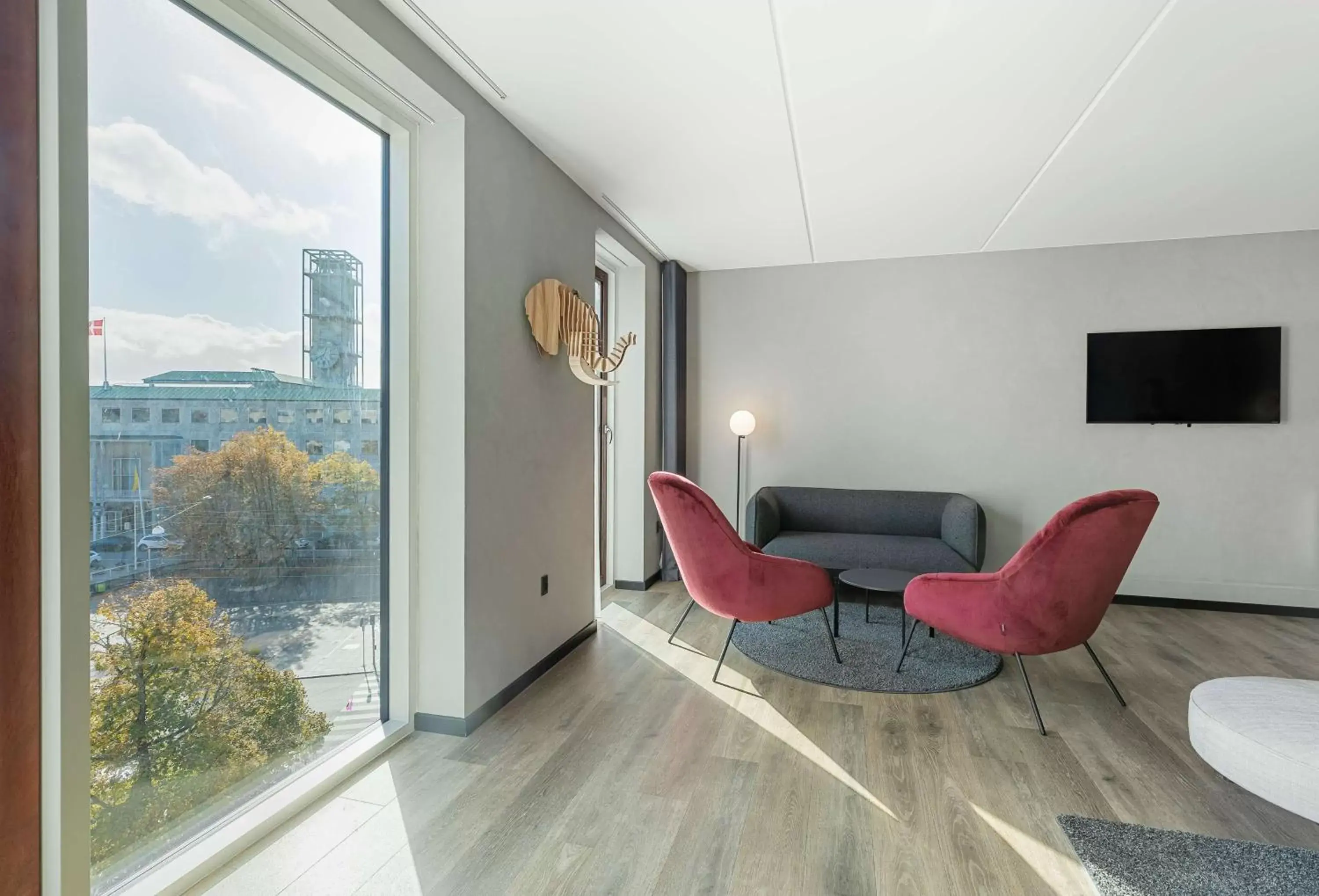 Bedroom, Seating Area in Radisson RED Aarhus