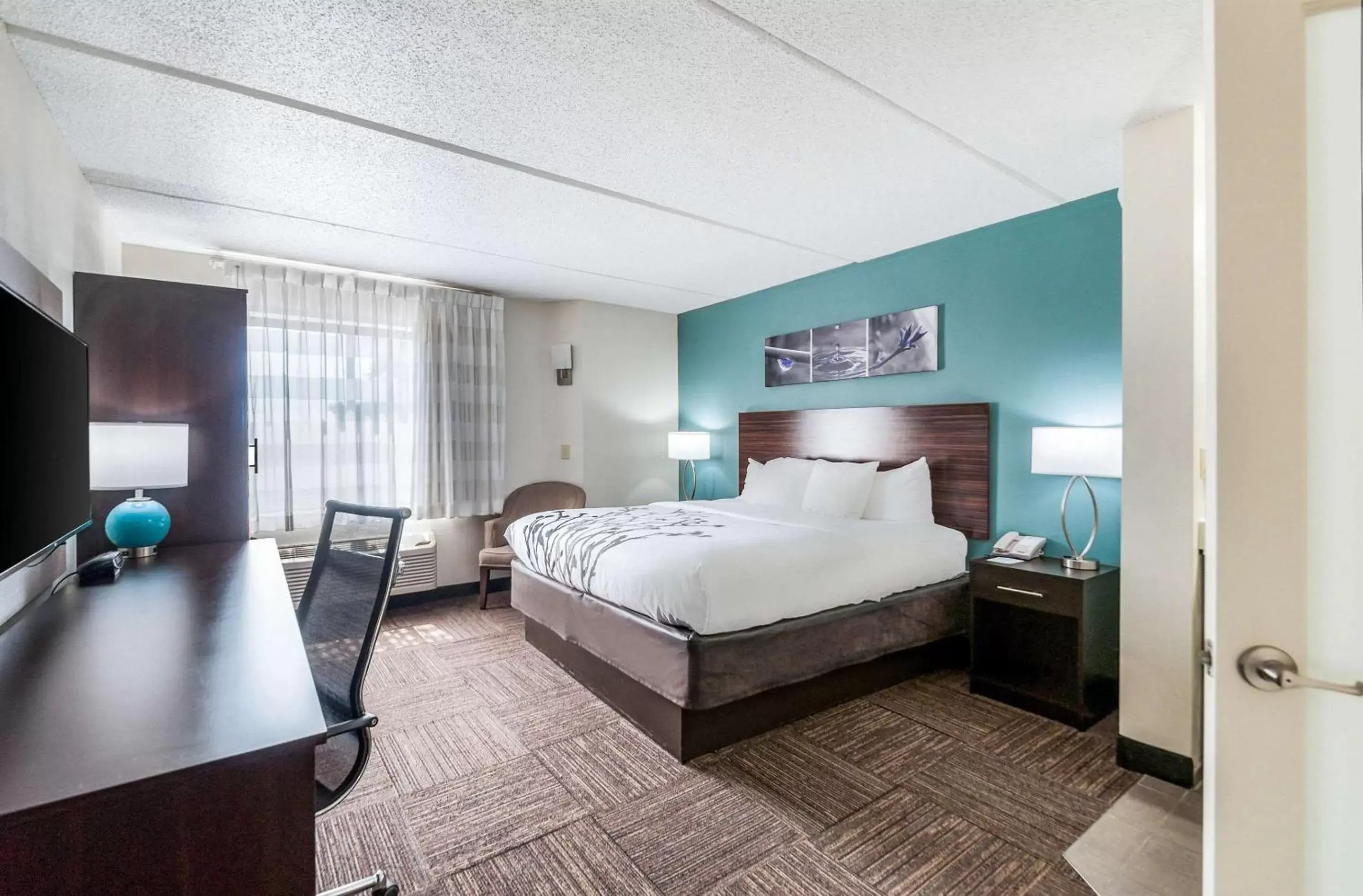 Photo of the whole room, Bed in Sleep Inn & Suites Rehoboth Beach