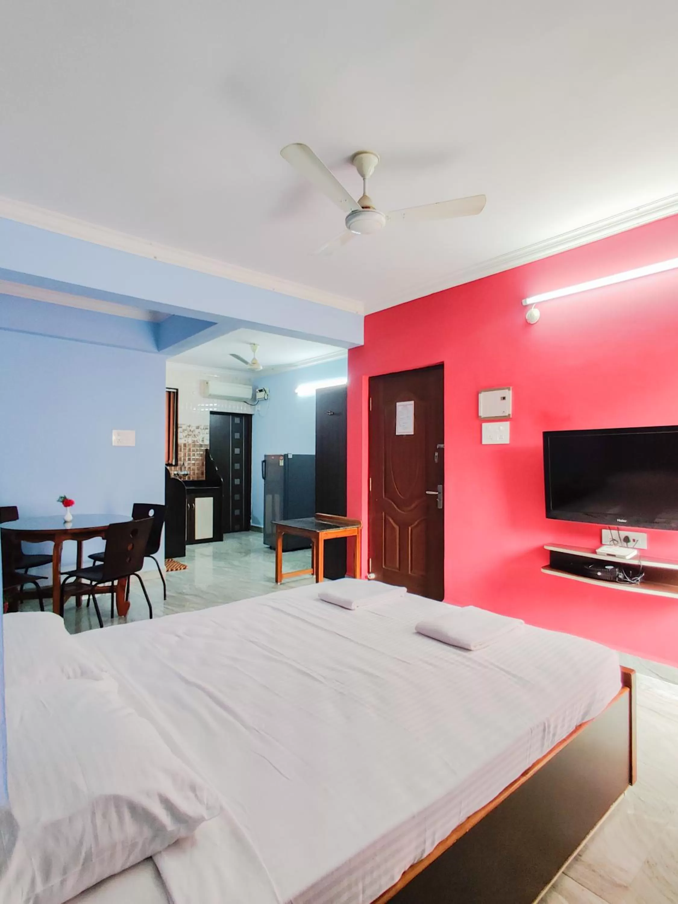 Bedroom, Bed in Hotel Siesta De Goa