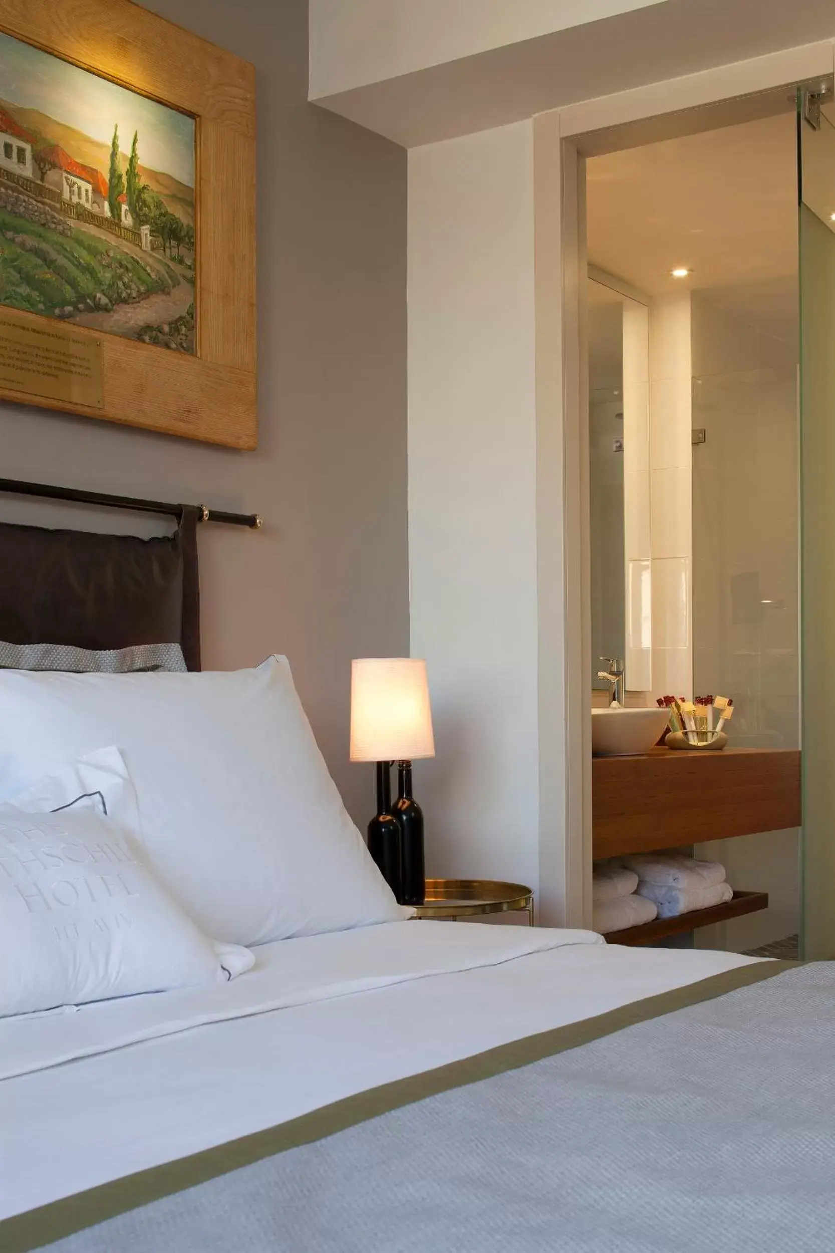 Bed in The Rothschild Hotel - Tel Aviv's Finest