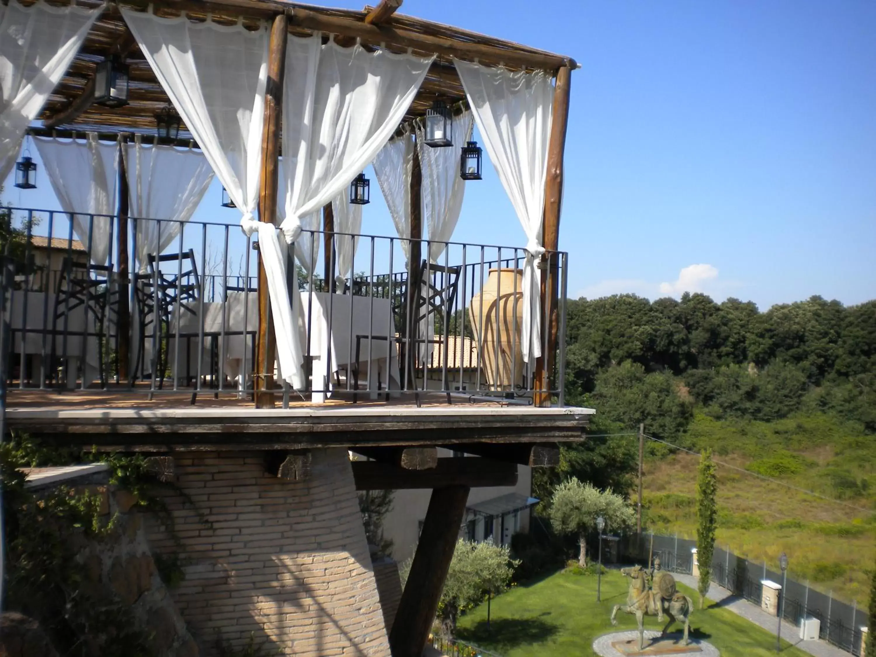 Garden in Relais Castrum Boccea