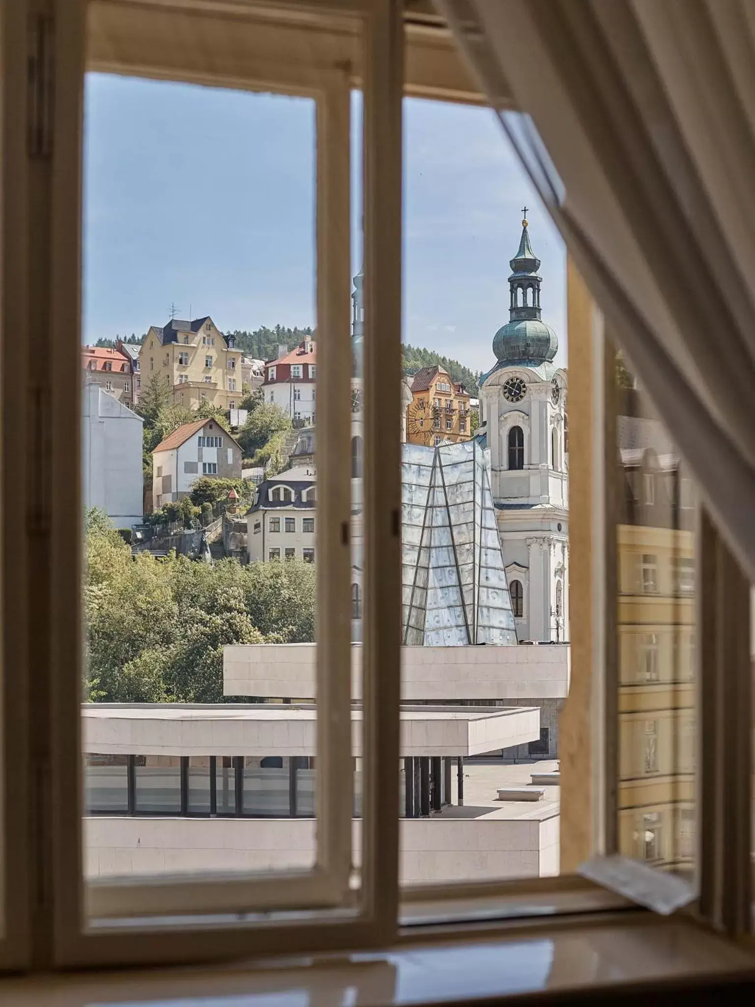 City view in Hotel Romance City view in Hotel Romance